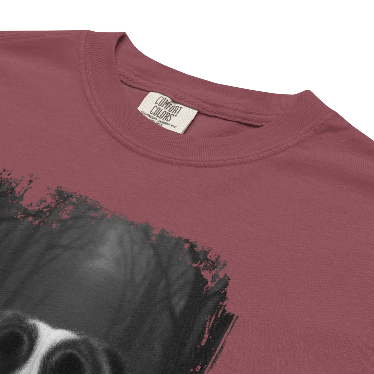 Scaredy Cat St Bernard Selfie T-Shirt - Lucy + Norman
