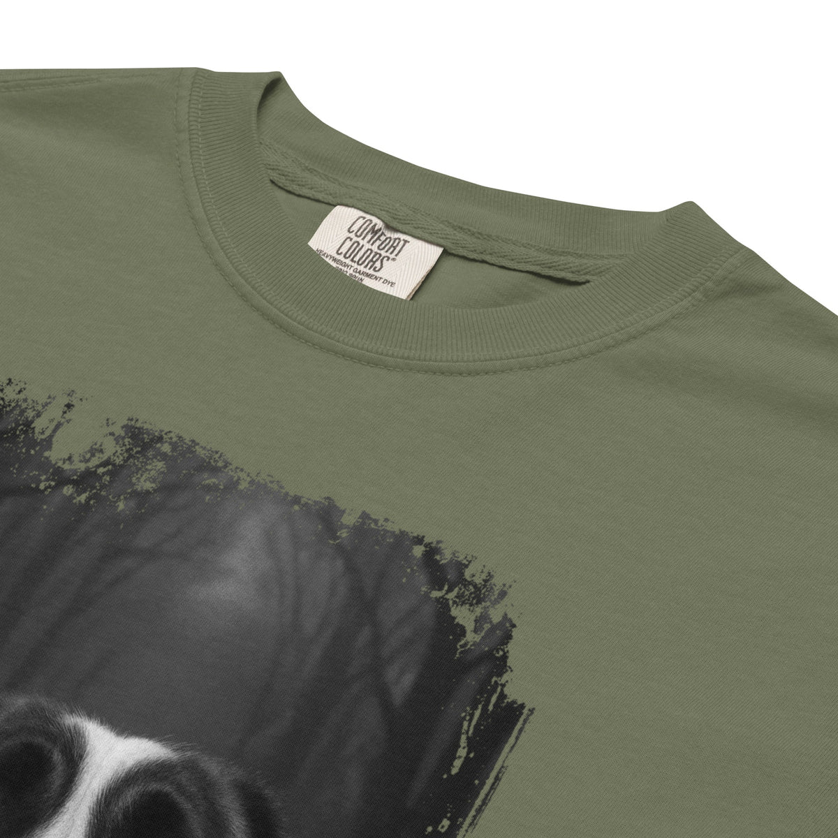 Scaredy Cat St Bernard Selfie T-Shirt - Lucy + Norman