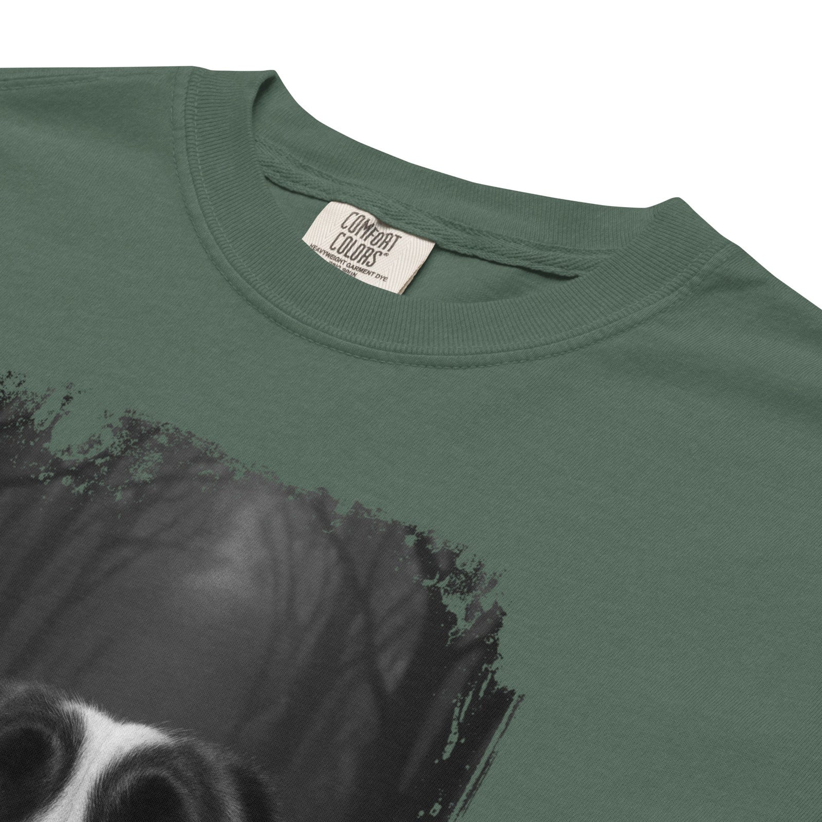 Scaredy Cat St Bernard Selfie T-Shirt - Lucy + Norman