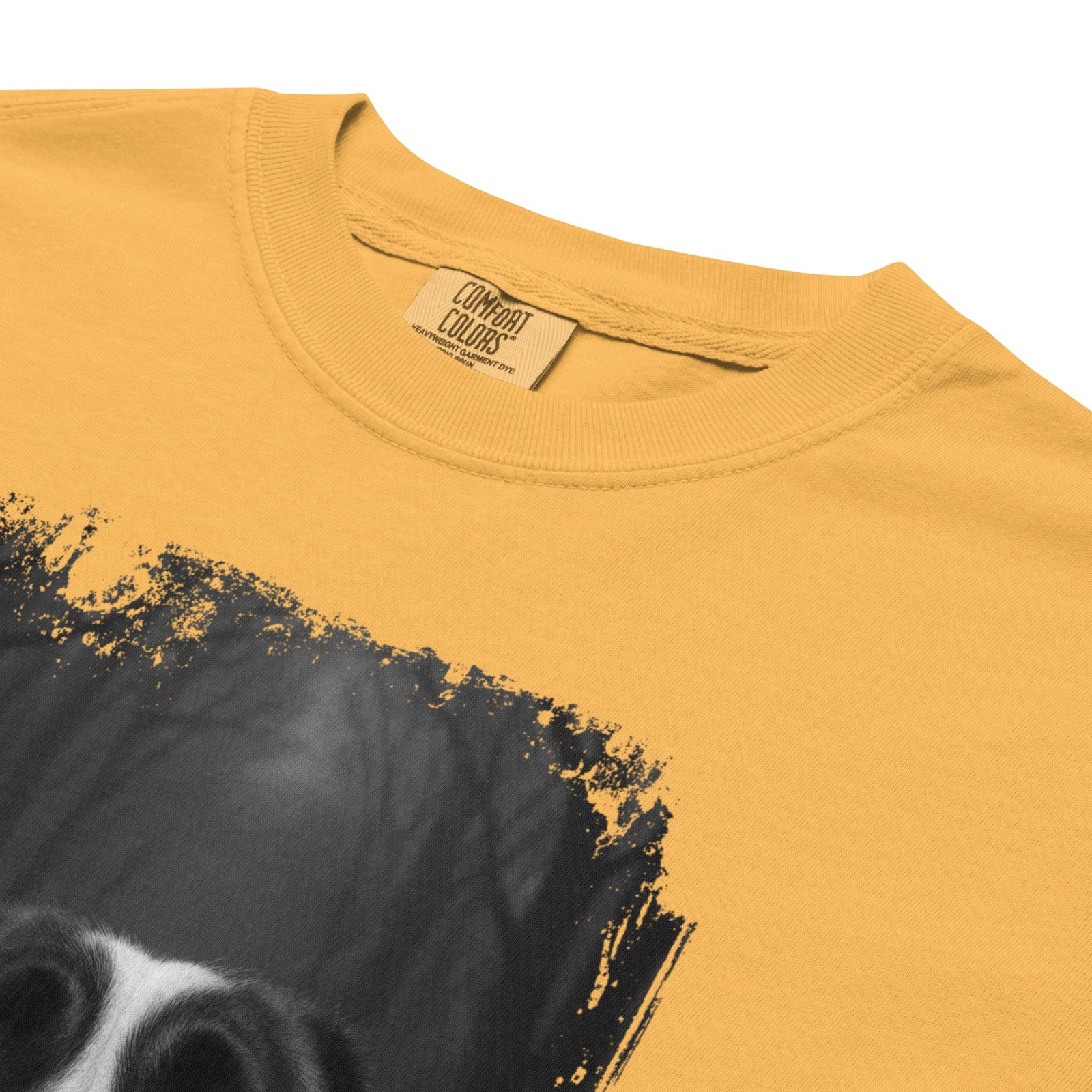 Scaredy Cat St Bernard Selfie T-Shirt - Lucy + Norman