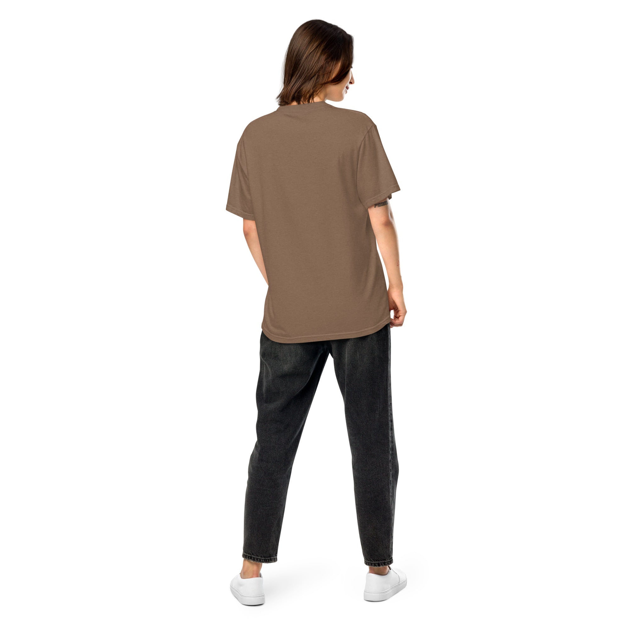 Scary Sasquatch St Bernard Selfie T-Shirt - Lucy + Norman