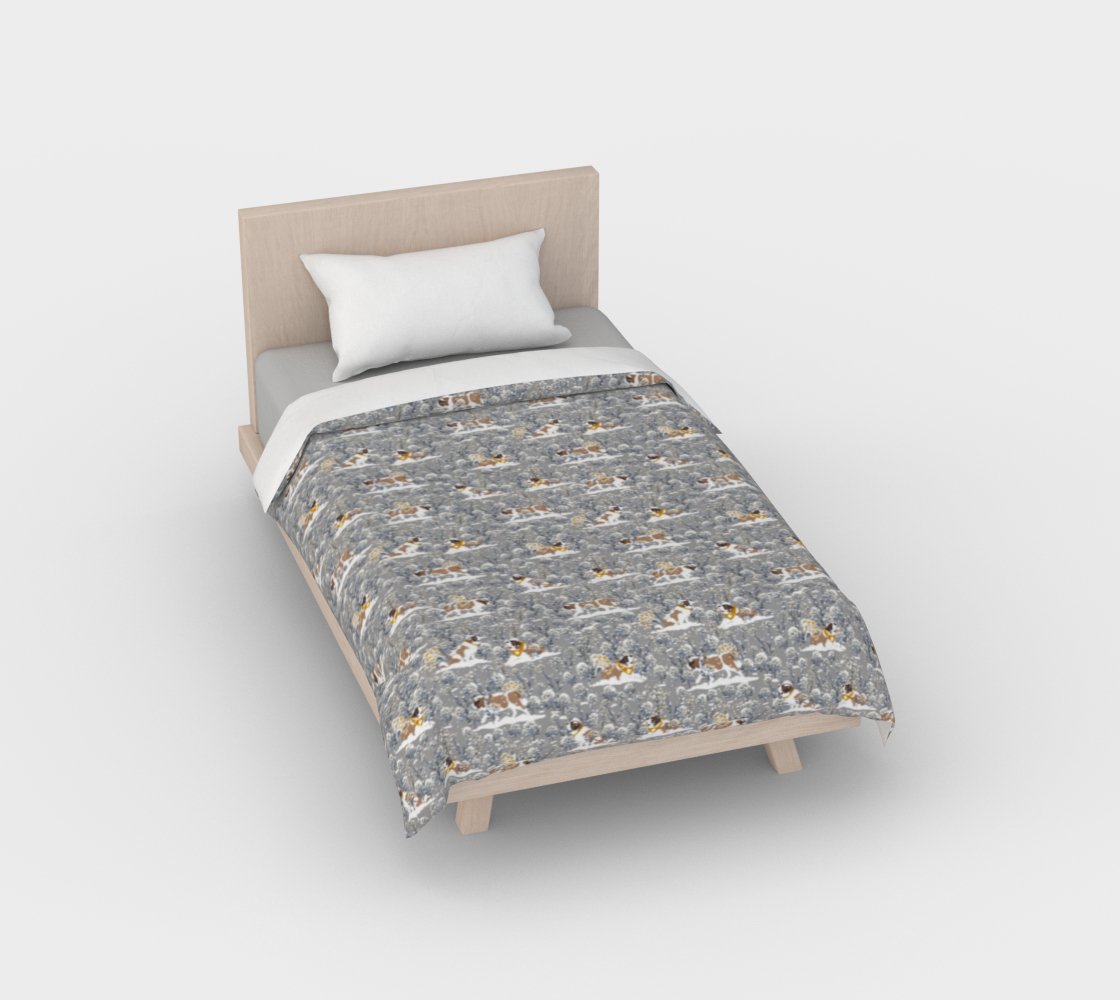 Snowflowers Duvet Cover - Lucy + Norman
