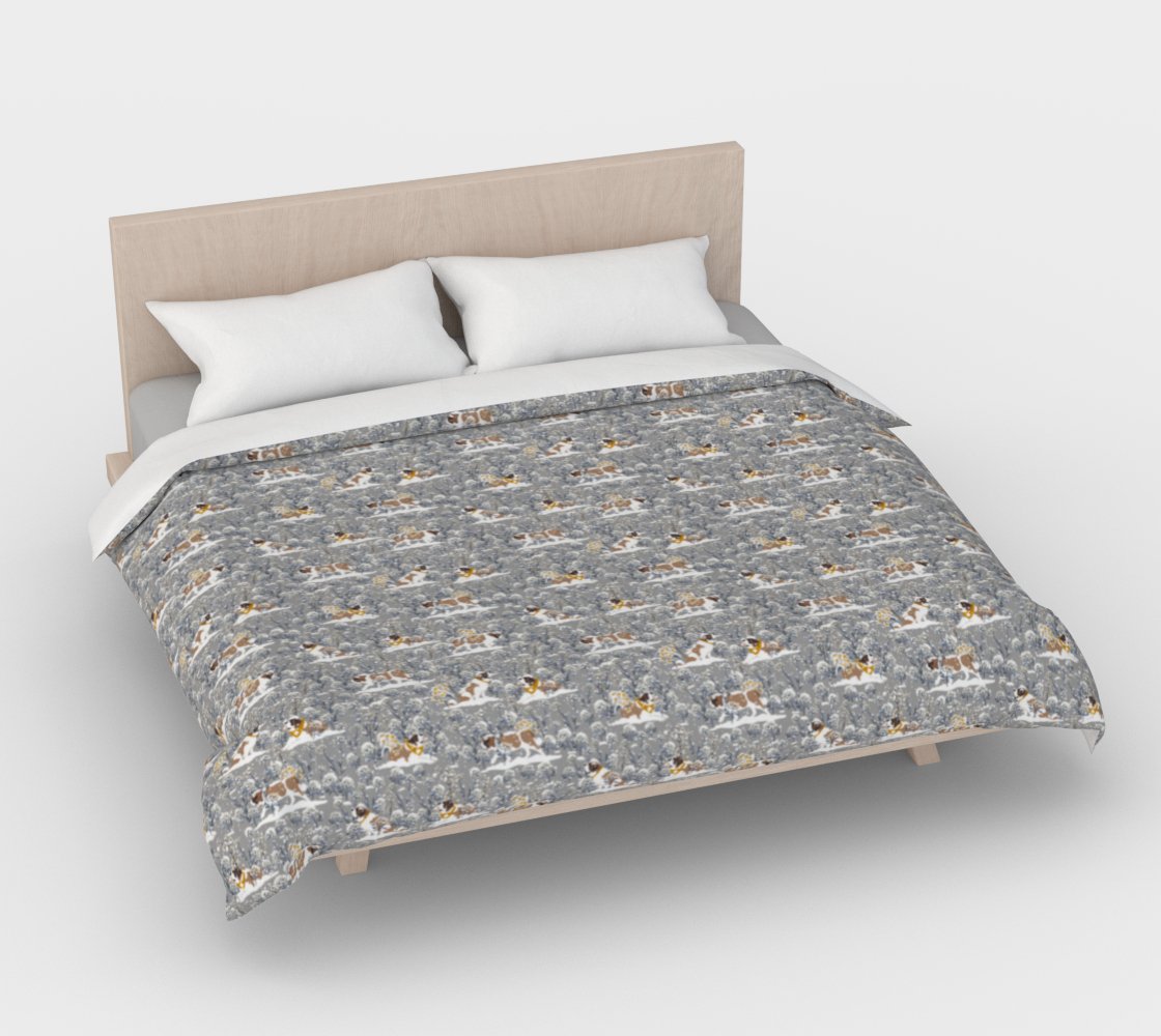 Snowflowers Duvet Cover - Lucy + Norman