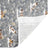 Snowflowers Saint Bernard Shower Curtain