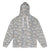 Snowflowers Saint Bernard Zip Hoodie - Lucy + Norman