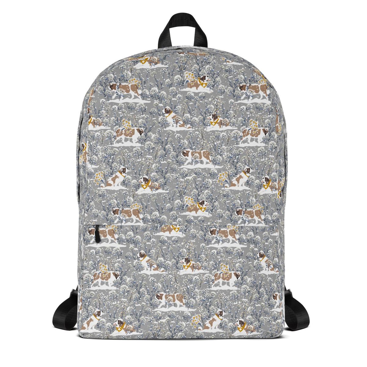 Snowflowers St Bernard Backpack - Lucy + Norman