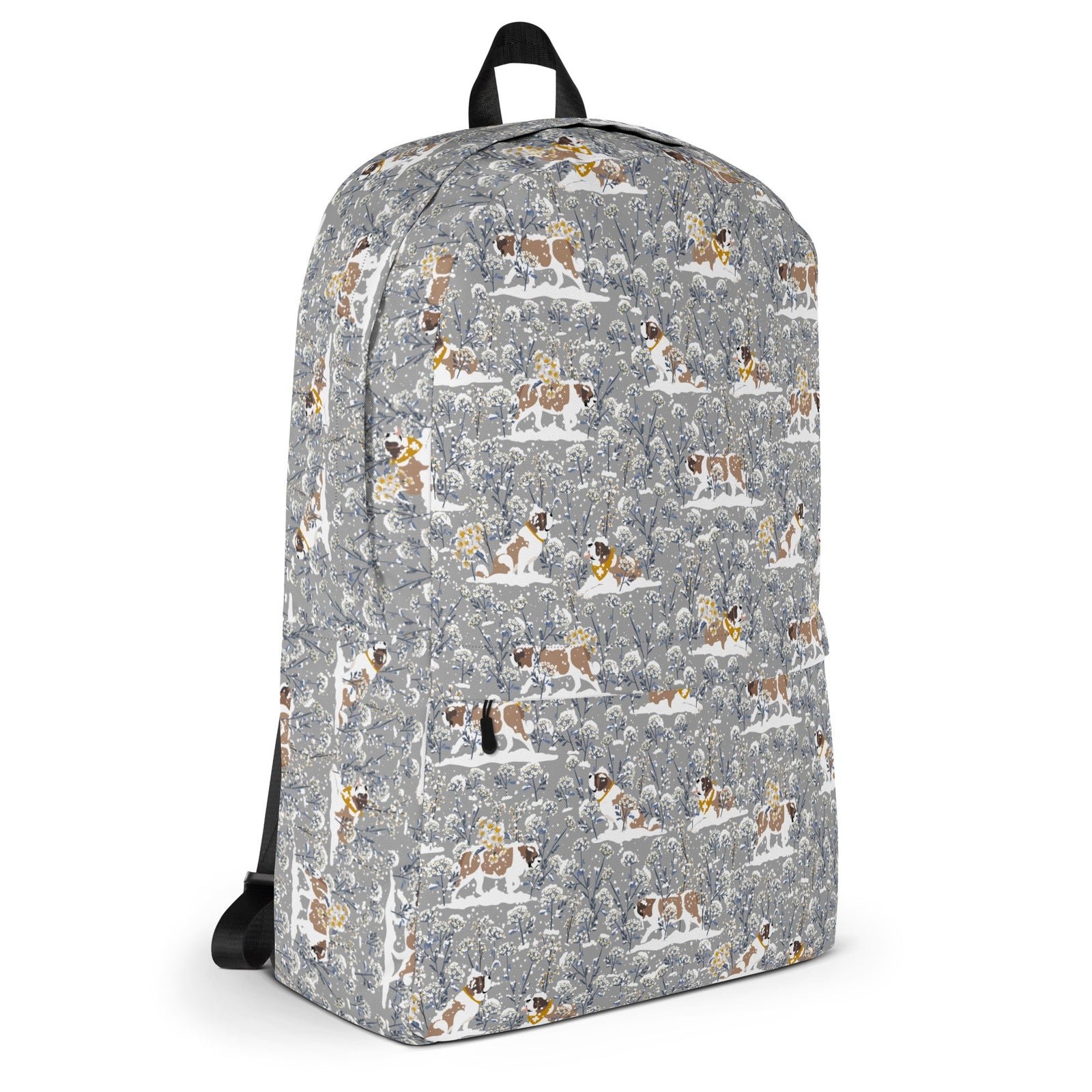 Snowflowers St Bernard Backpack - Lucy + Norman