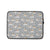 Snowflowers St Bernard Laptop Sleeve - Lucy + Norman