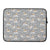 Snowflowers St Bernard Laptop Sleeve - Lucy + Norman