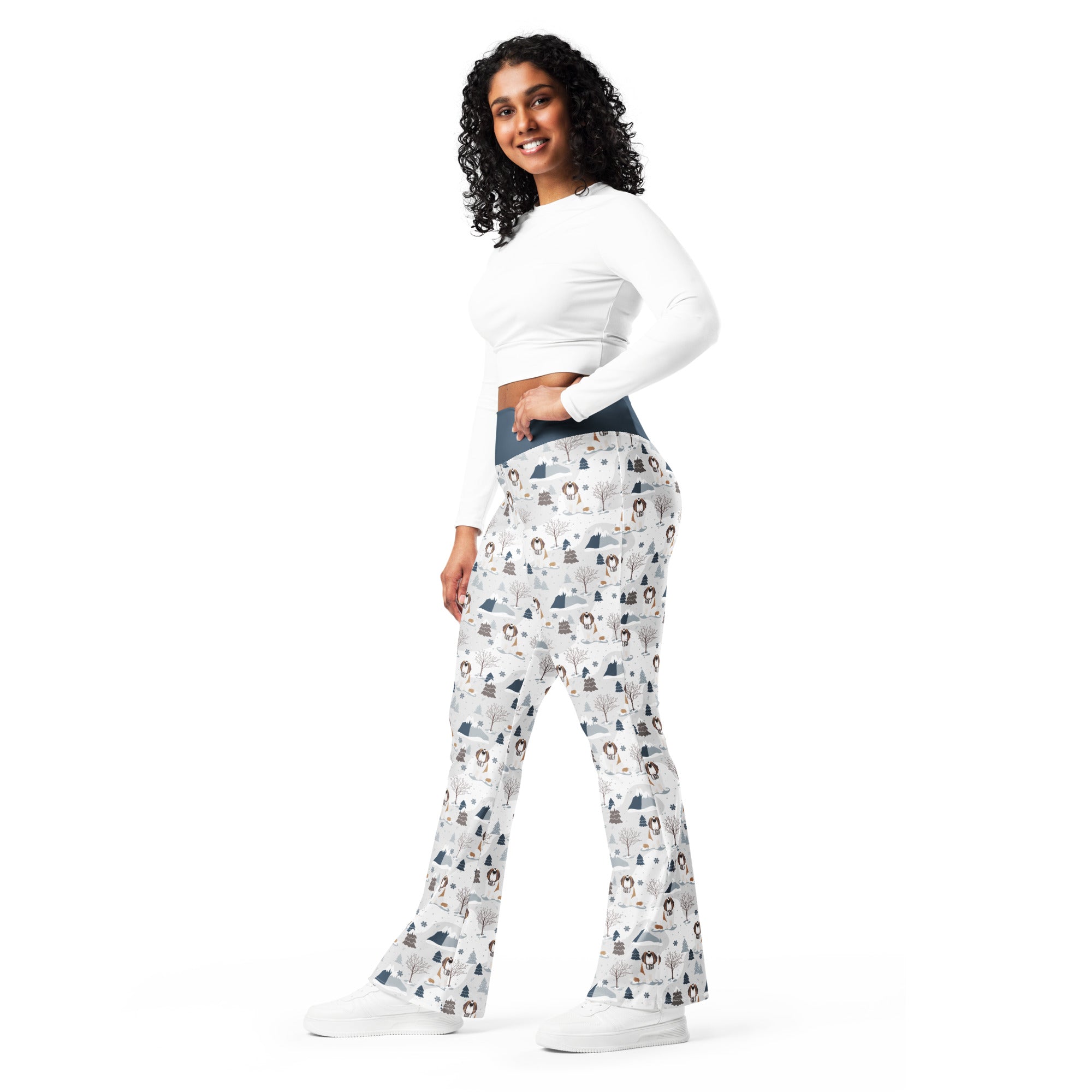 St Bernard Alpine Flare Leggings - Lucy + Norman