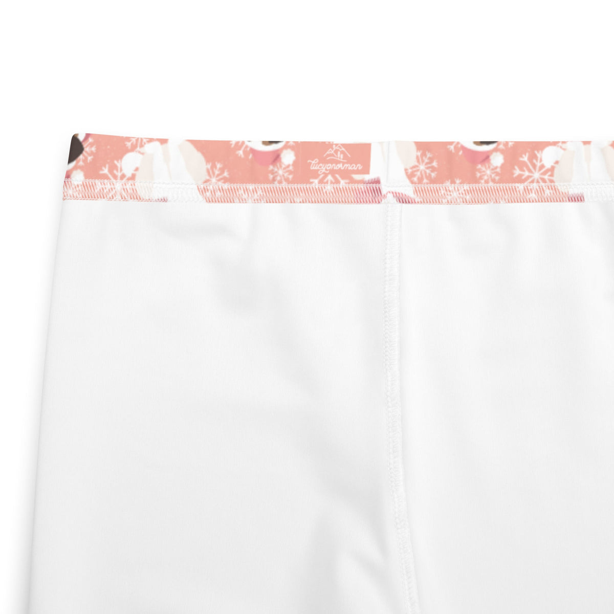 St Bernard Christmas Girl's Leggings - Lucy + Norman