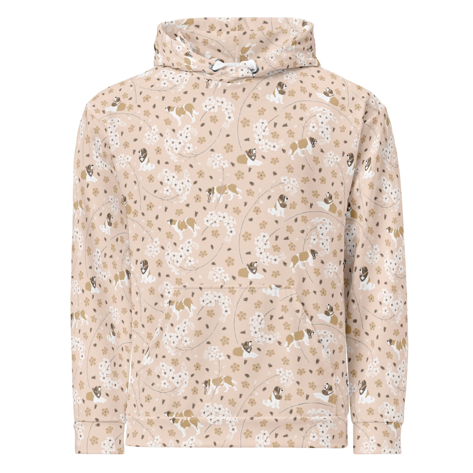 St Bernard Forget Me Not Hoodie - Lucy + Norman