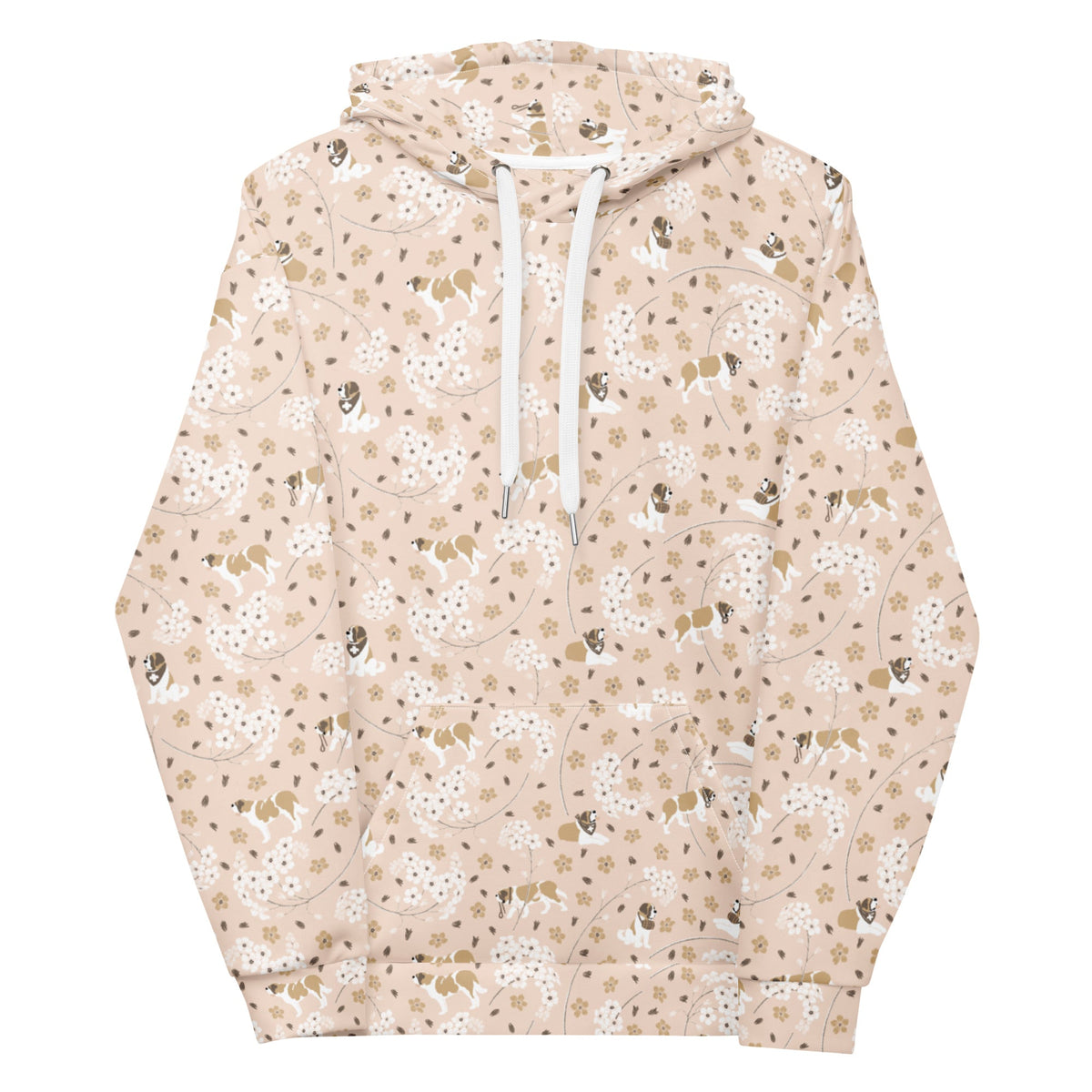 St Bernard Forget Me Not Hoodie - Lucy + Norman