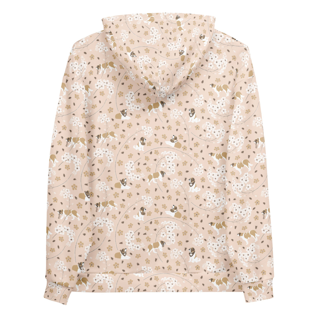 St Bernard Forget Me Not Hoodie - Lucy + Norman