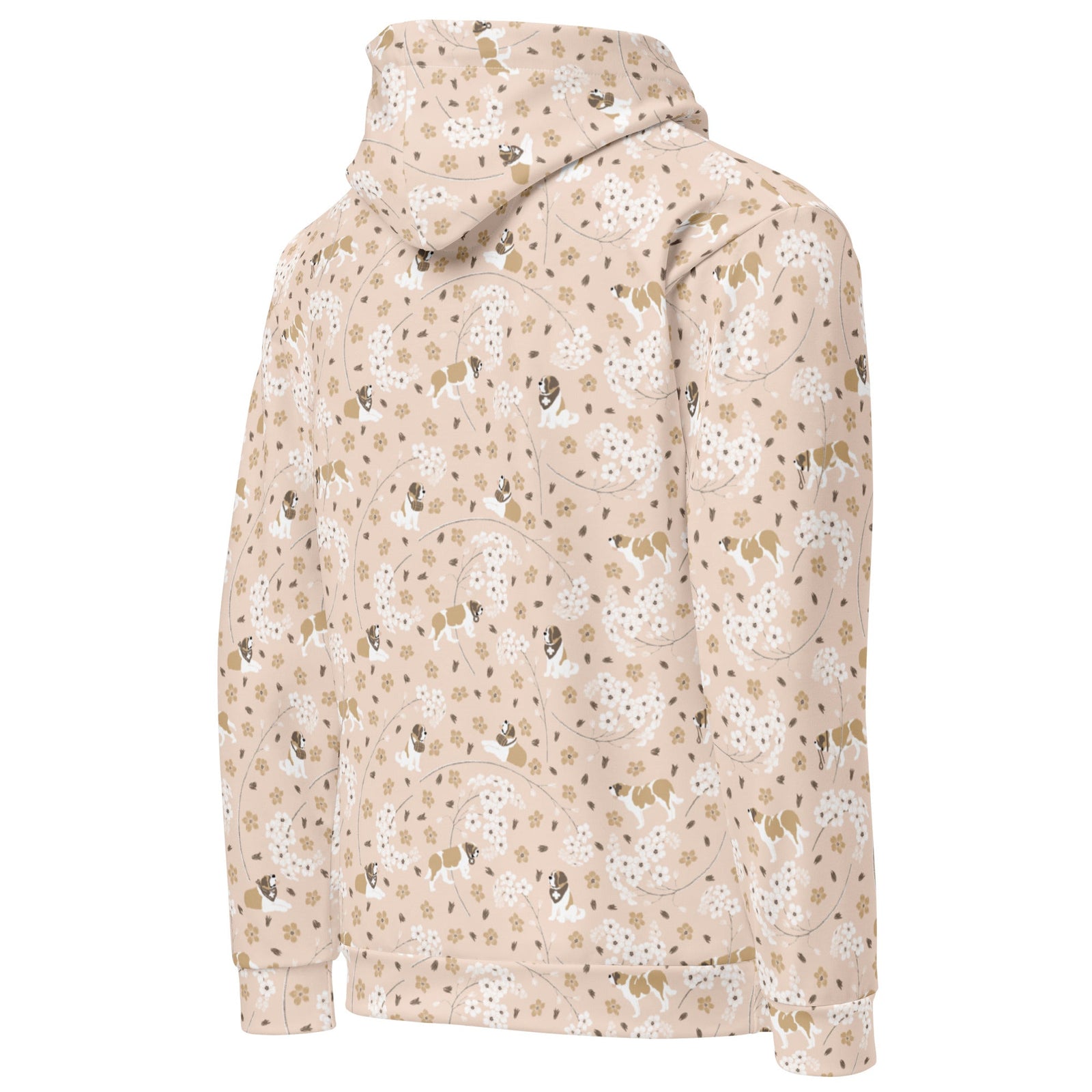 St Bernard Forget Me Not Hoodie - Lucy + Norman