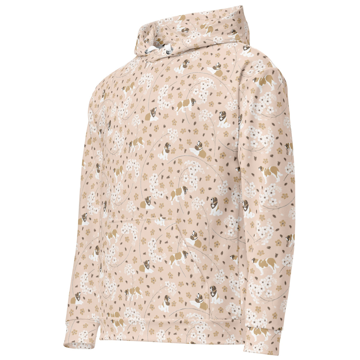 St Bernard Forget Me Not Hoodie - Lucy + Norman