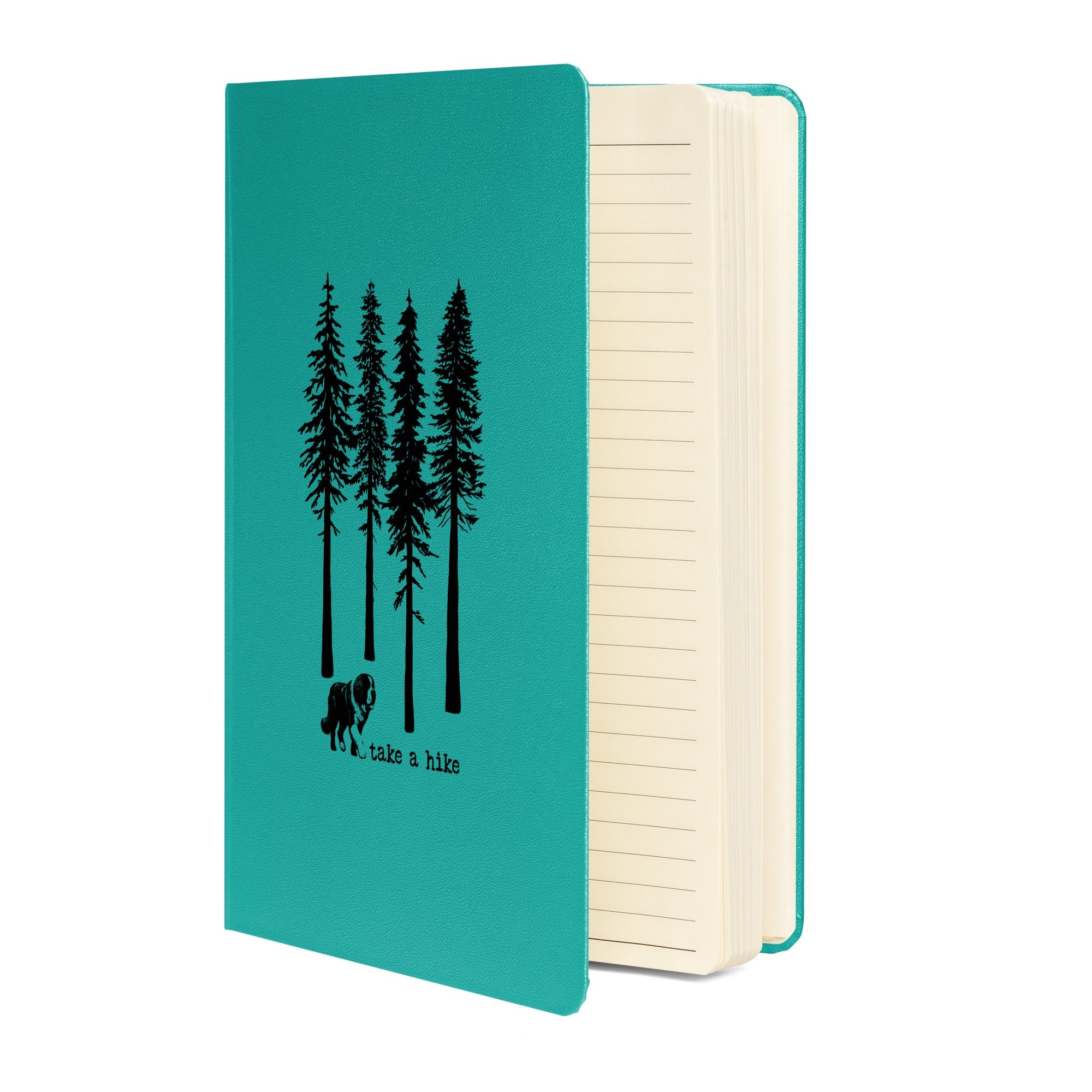 Take a Hike Redwoods Hardcover Notebook with Inner Pocket - Lucy + Norman