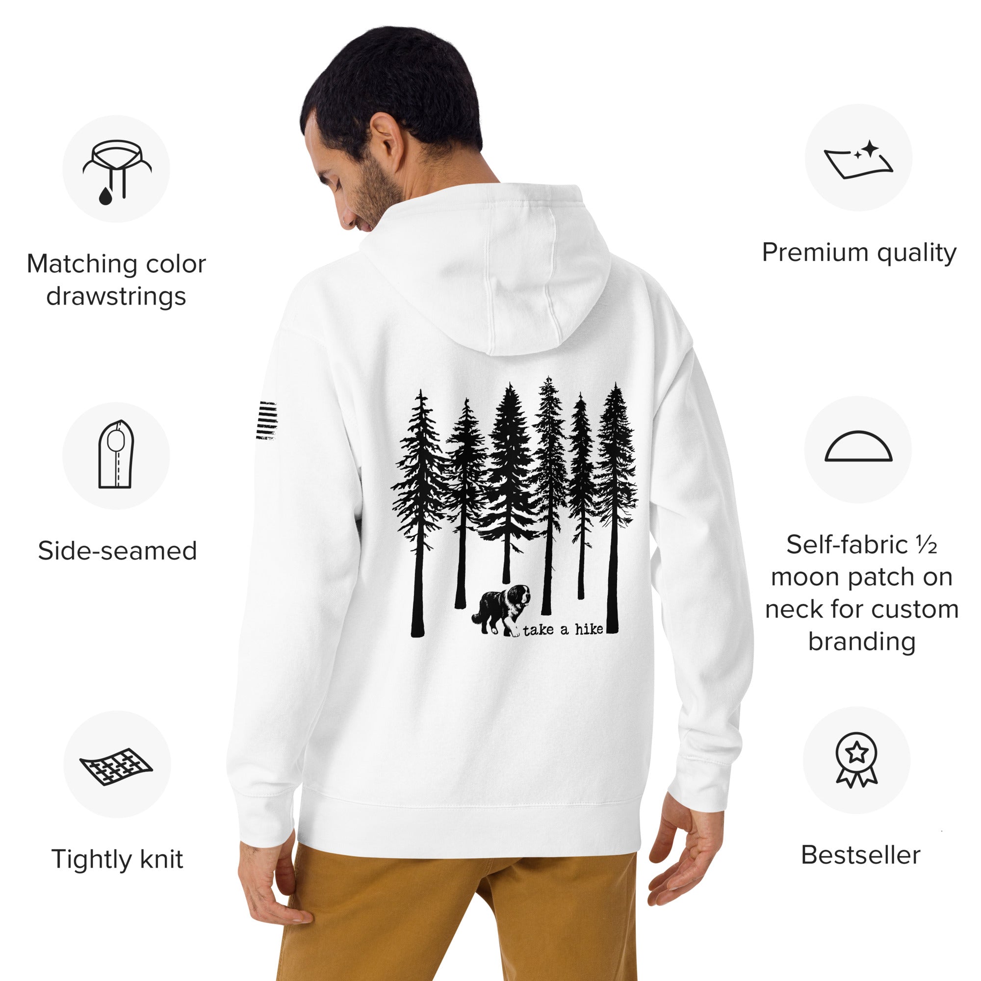 Take a Hike Redwoods Hoodie - Lucy + Norman