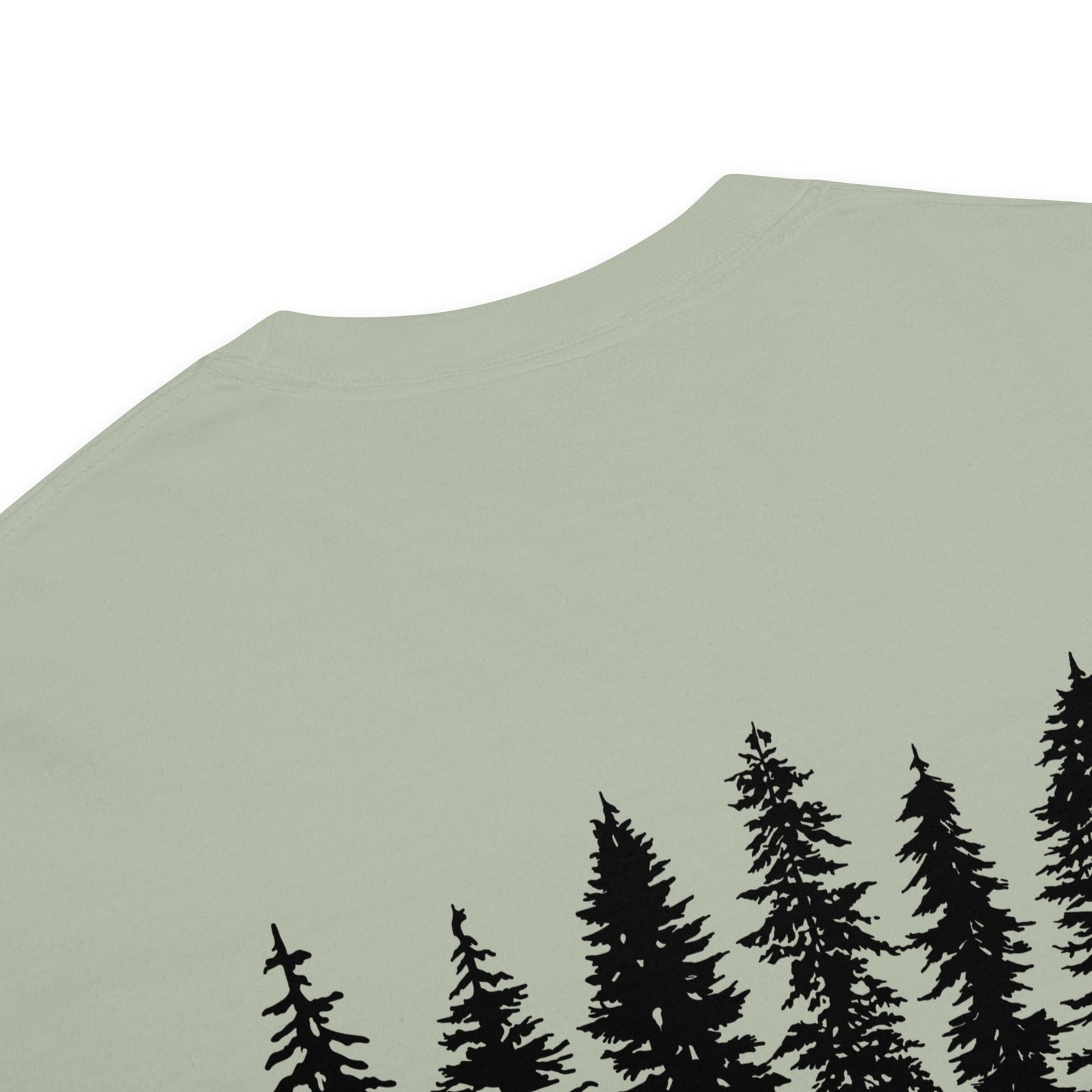 Take a Hike Redwoods w USA Flag Comfort Colors Heavyweight T - Shirt - Light Colors - Lucy + Norman