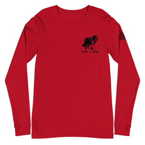 Take a Hike Redwoods with USA Flag Long Sleeve Tee - Lucy + Norman