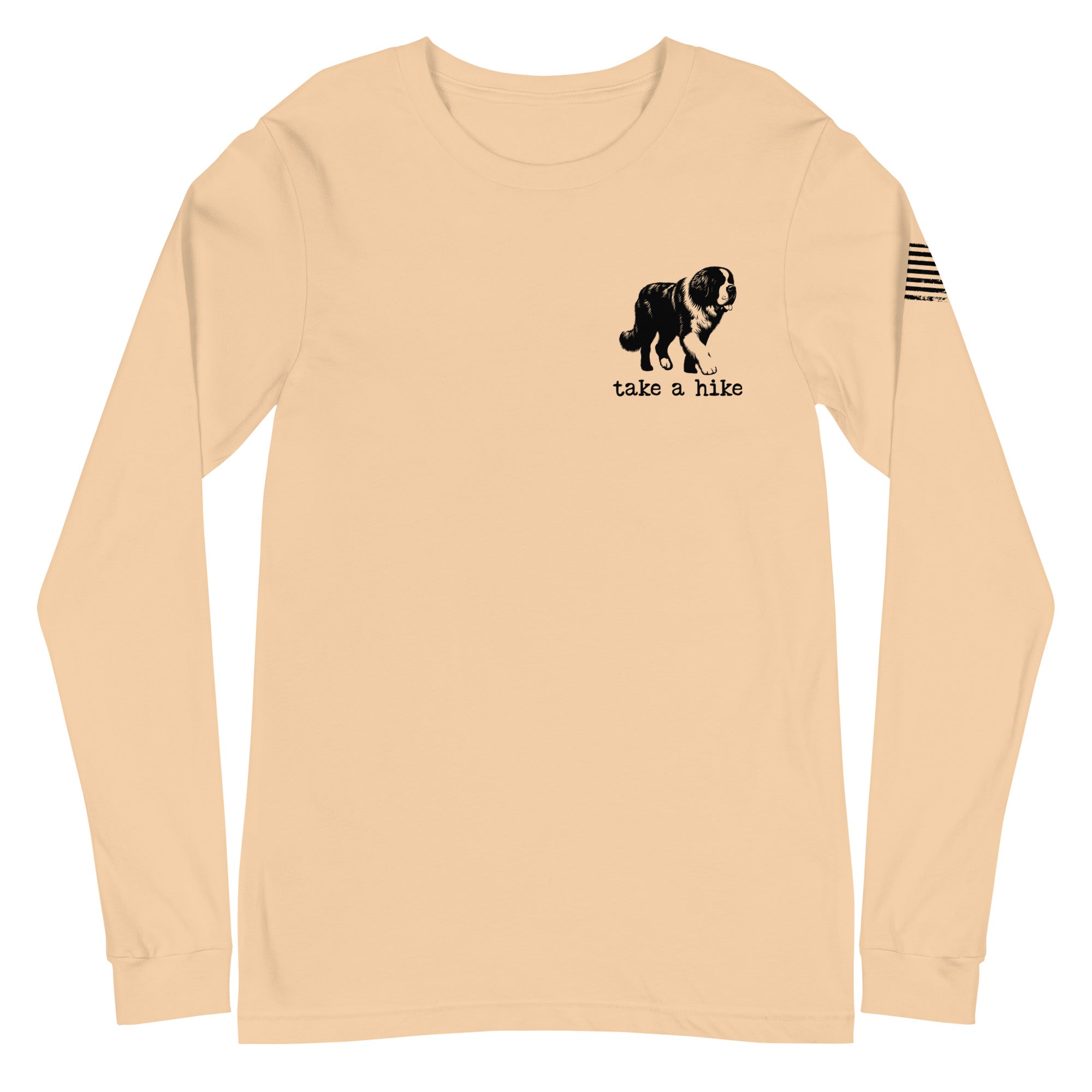 Take a Hike Redwoods with USA Flag Long Sleeve Tee - Lucy + Norman