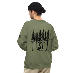 Take a Hike Redwoods with USA Flag Sweatshirt - Lucy + Norman