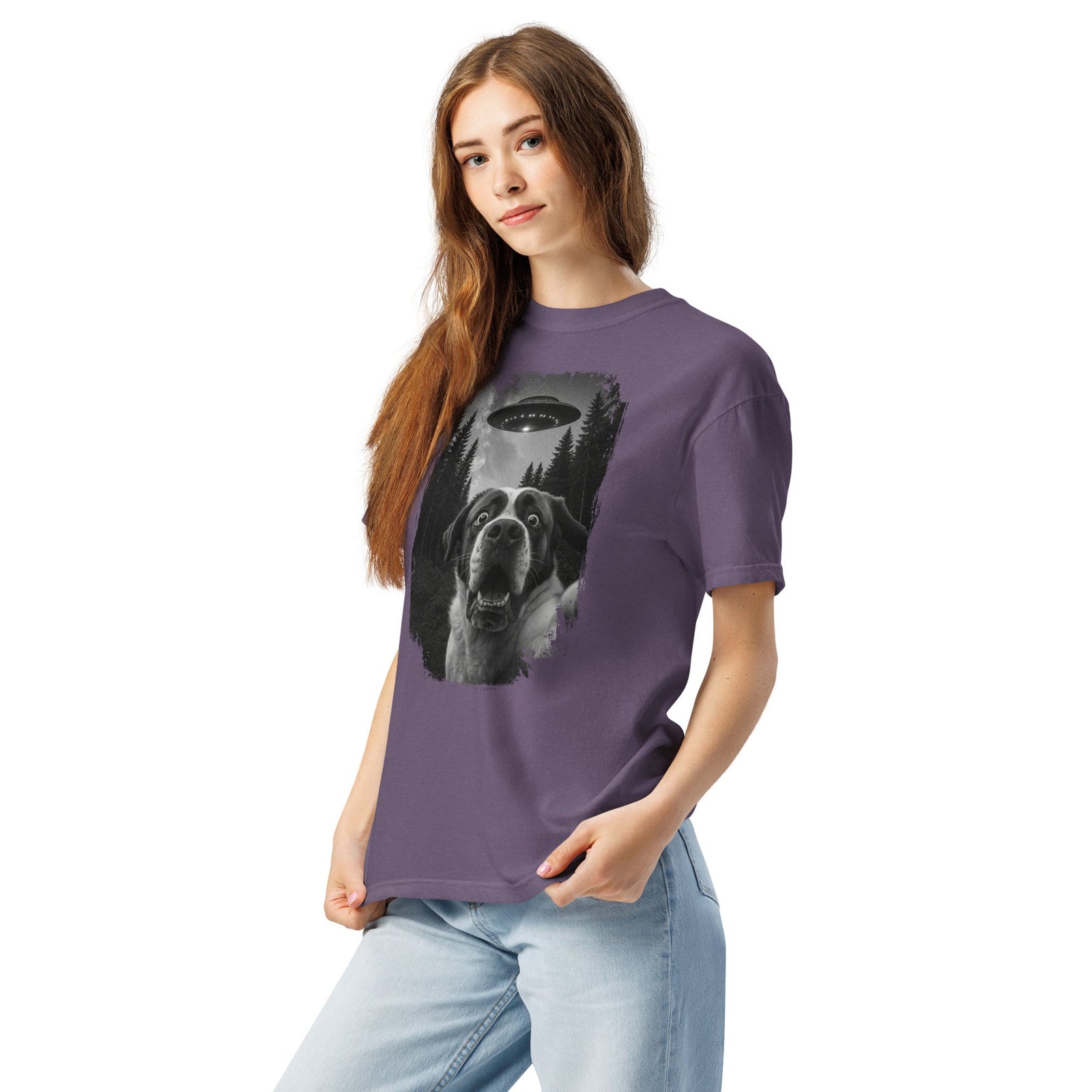 UFO Scaredy Saint T-Shirt - Lucy + Norman