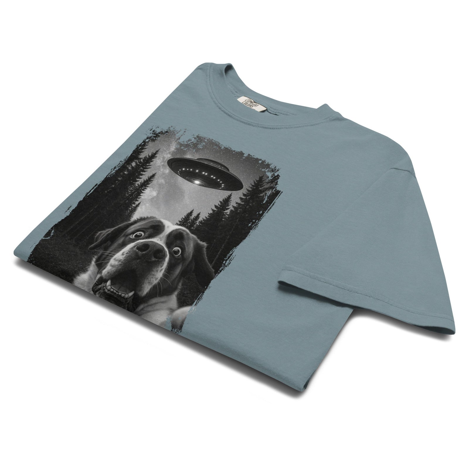 UFO Scaredy Saint T-Shirt - Lucy + Norman