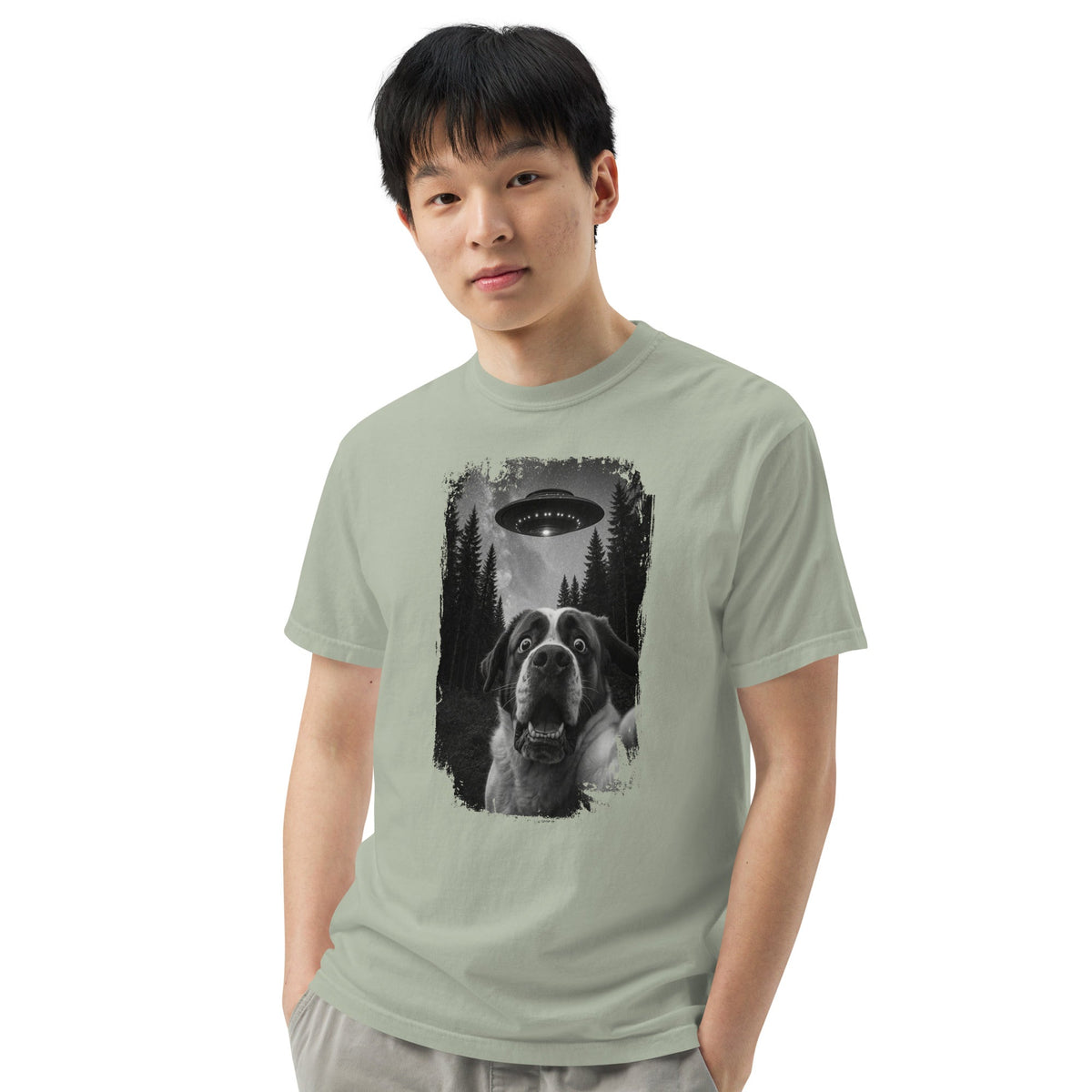 UFO Scaredy Saint T-Shirt - Lucy + Norman