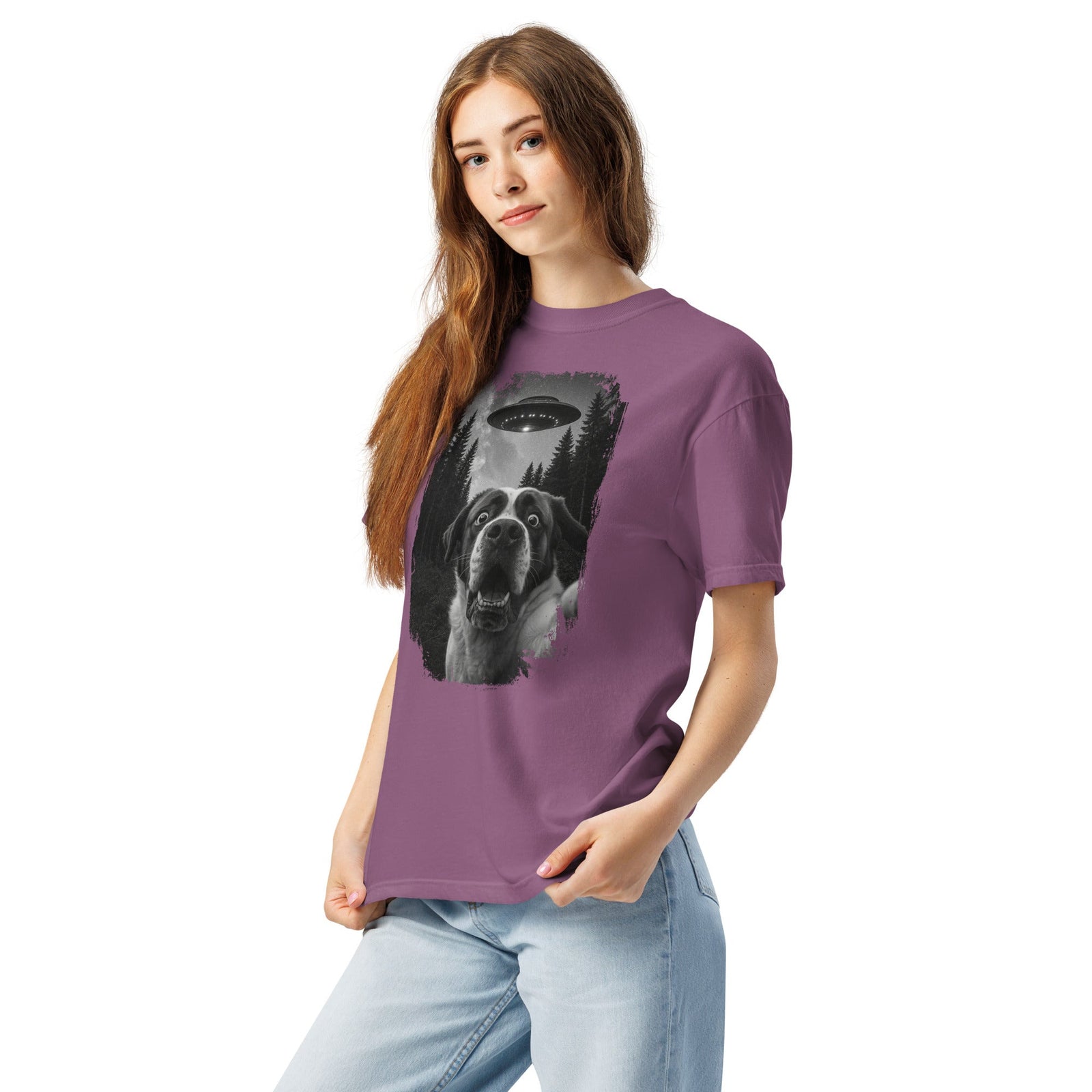 UFO Scaredy Saint T-Shirt - Lucy + Norman