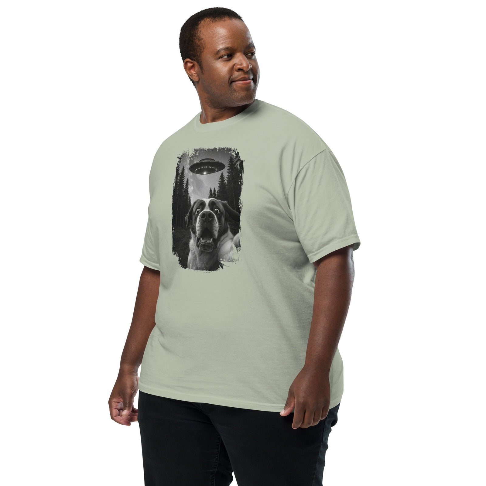 UFO Scaredy Saint T-Shirt - Lucy + Norman