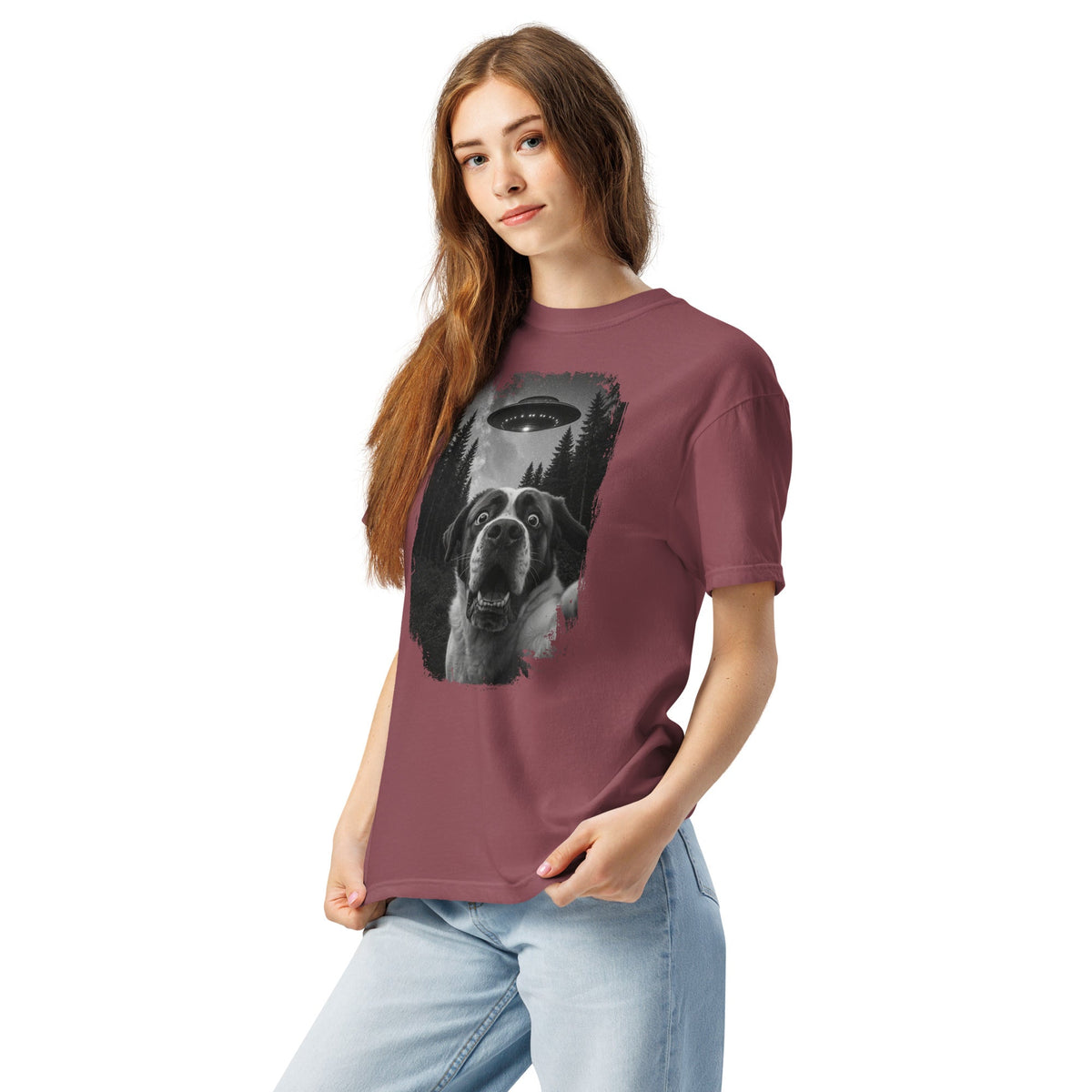 UFO Scaredy Saint T-Shirt - Lucy + Norman