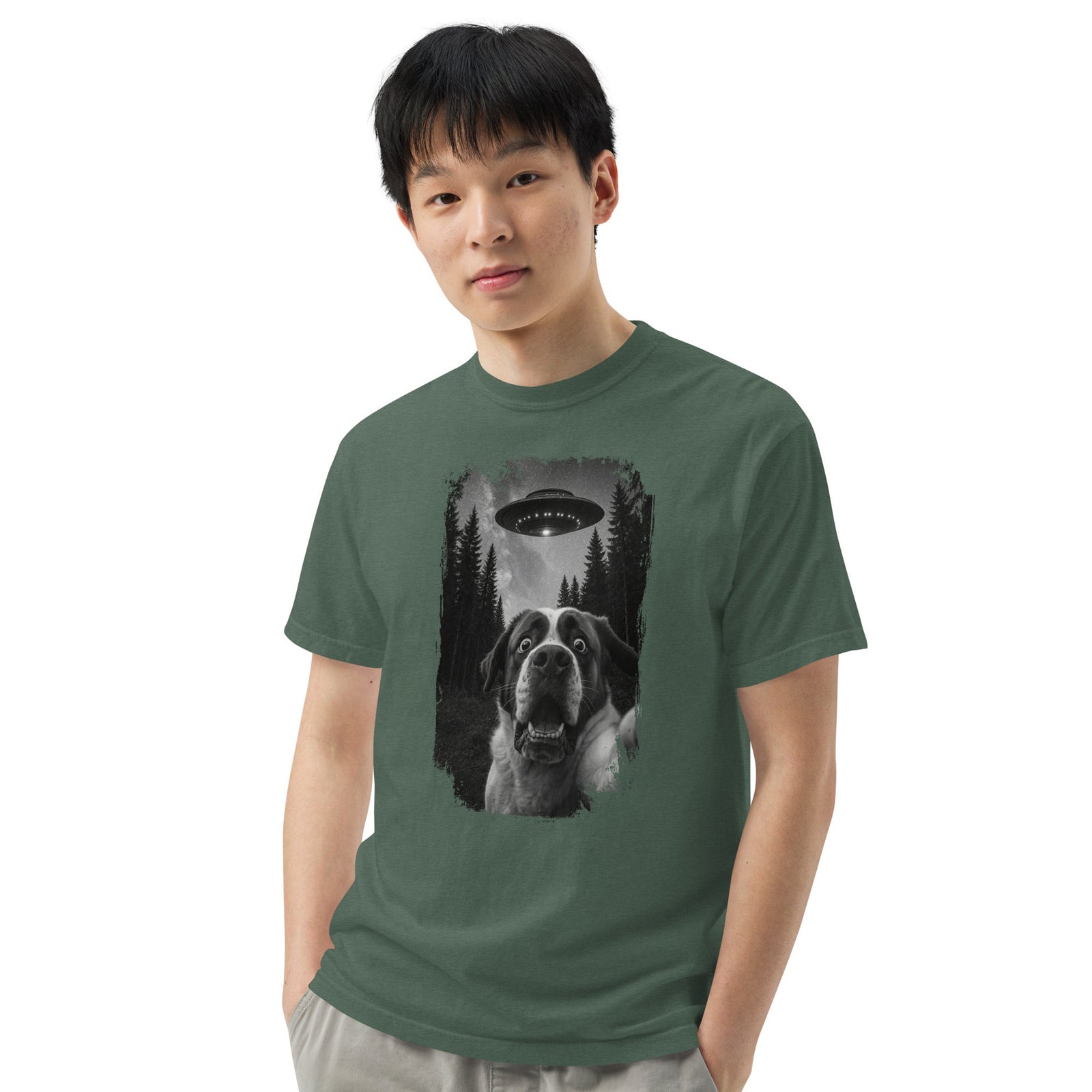 UFO Scaredy Saint T-Shirt - Lucy + Norman