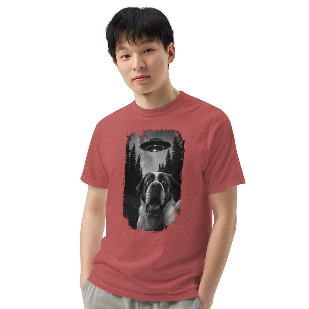 UFO Scaredy Saint T-Shirt - Lucy + Norman