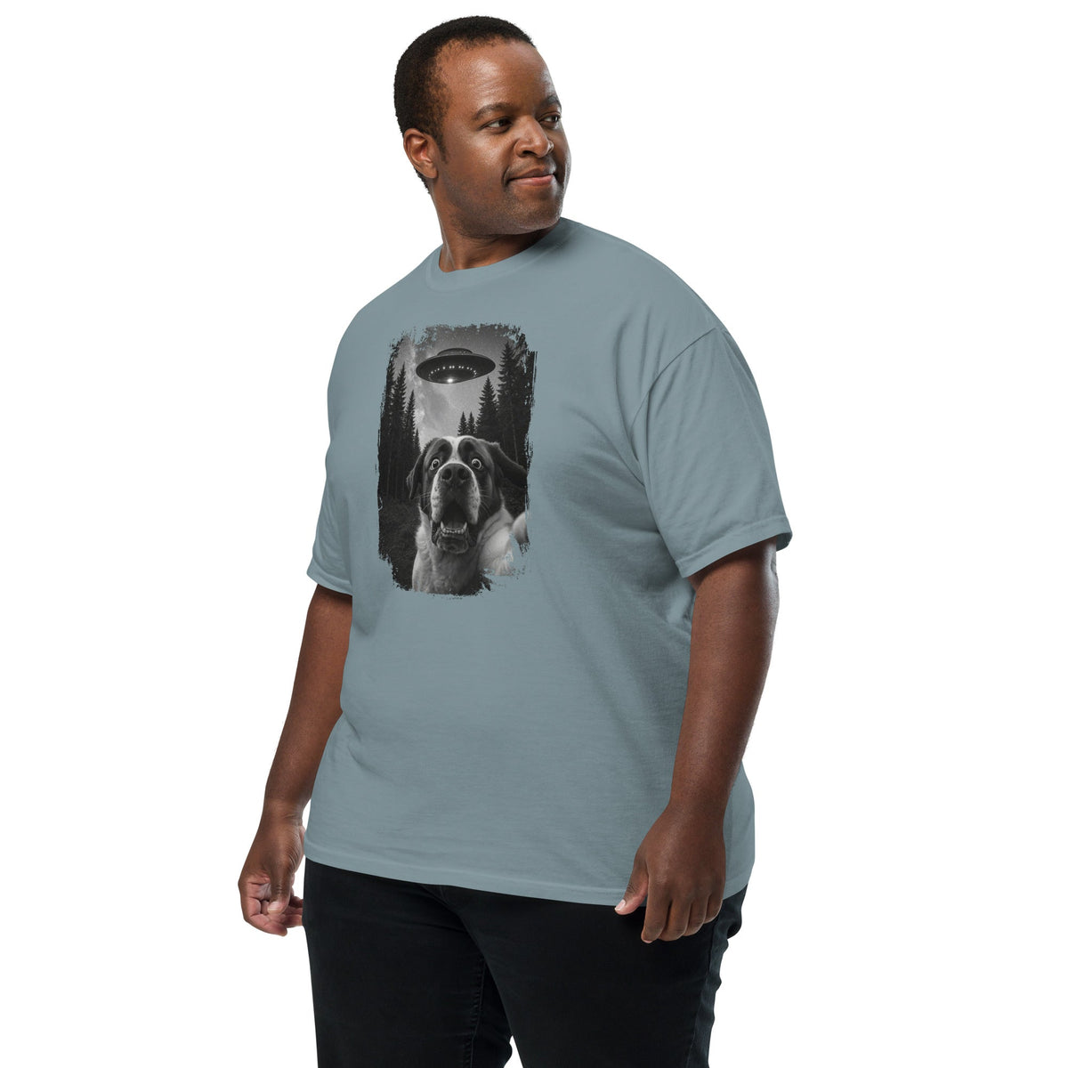 UFO Scaredy Saint T-Shirt - Lucy + Norman