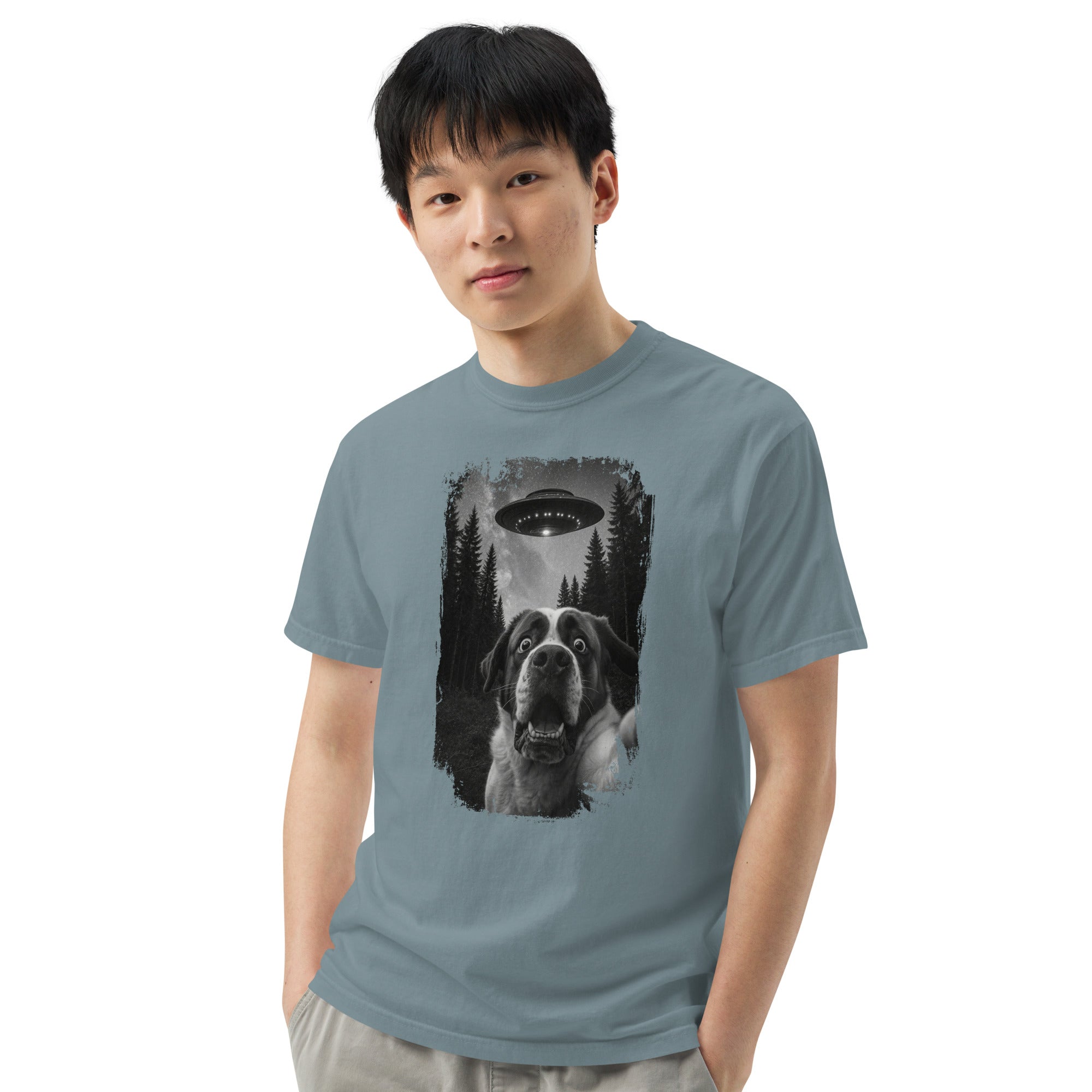 UFO Scaredy Saint T-Shirt - Lucy + Norman