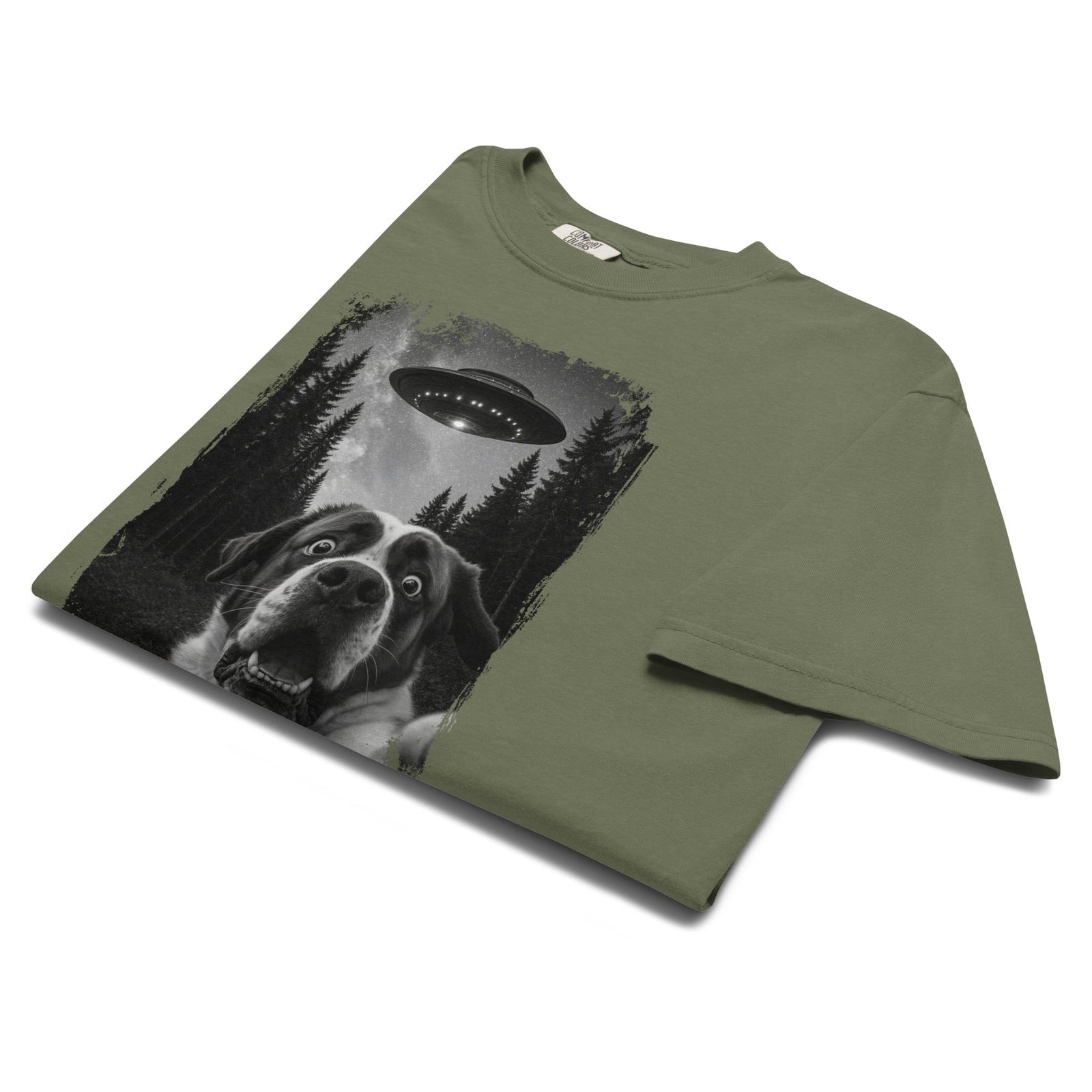 UFO Scaredy Saint T-Shirt - Lucy + Norman