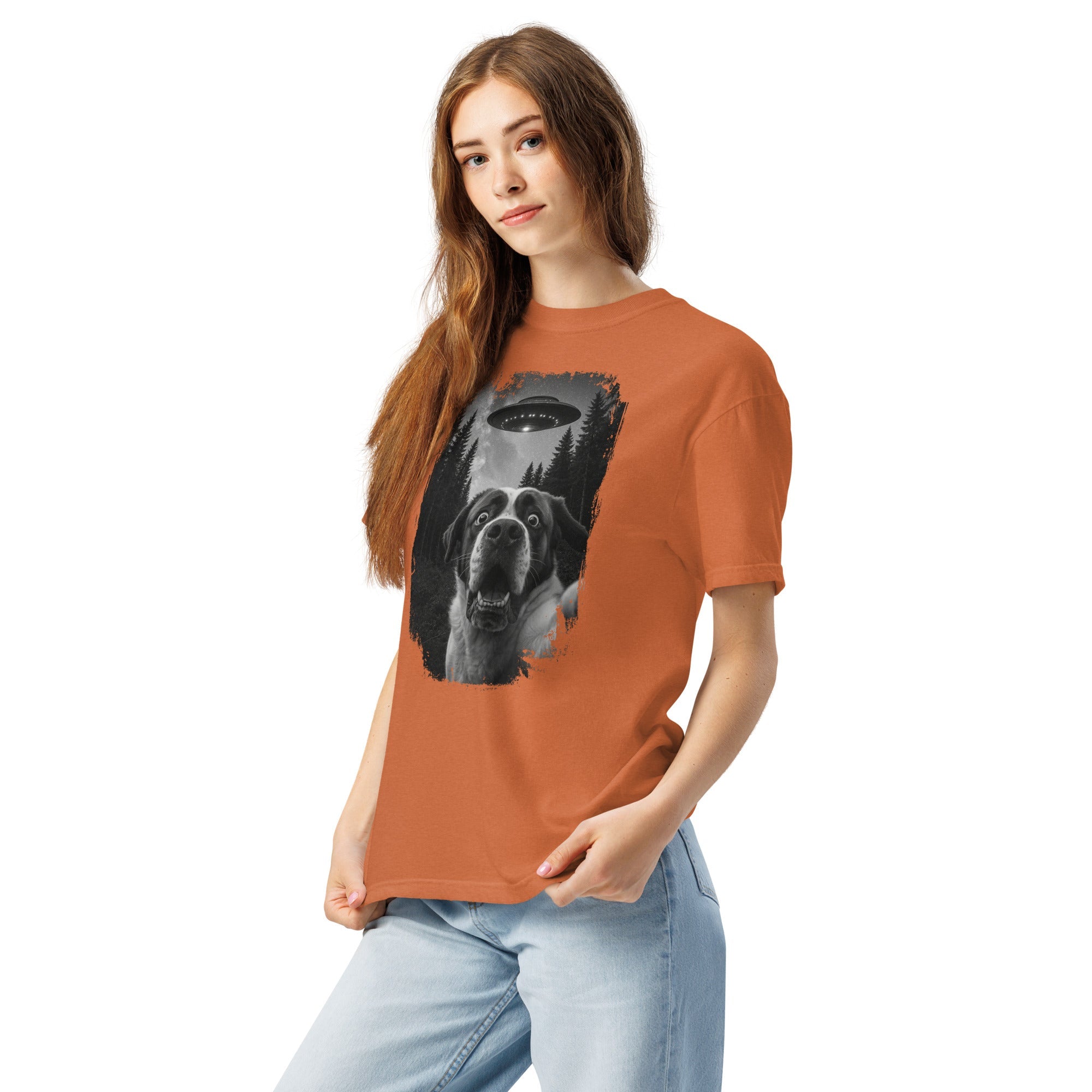 UFO Scaredy Saint T-Shirt - Lucy + Norman