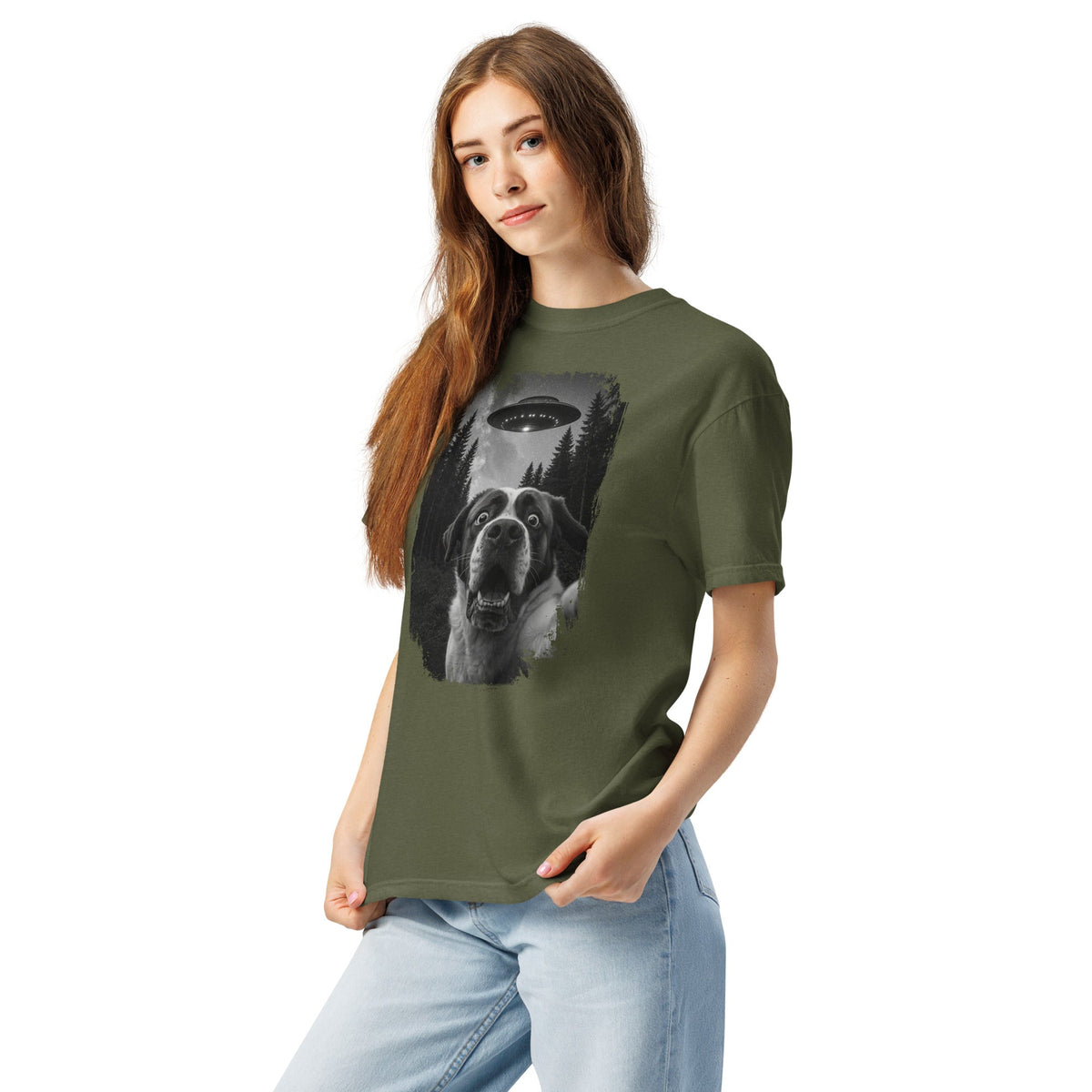 UFO Scaredy Saint T-Shirt - Lucy + Norman