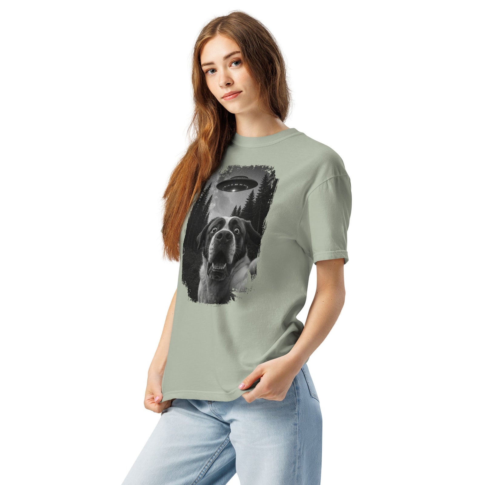 UFO Scaredy Saint T-Shirt - Lucy + Norman