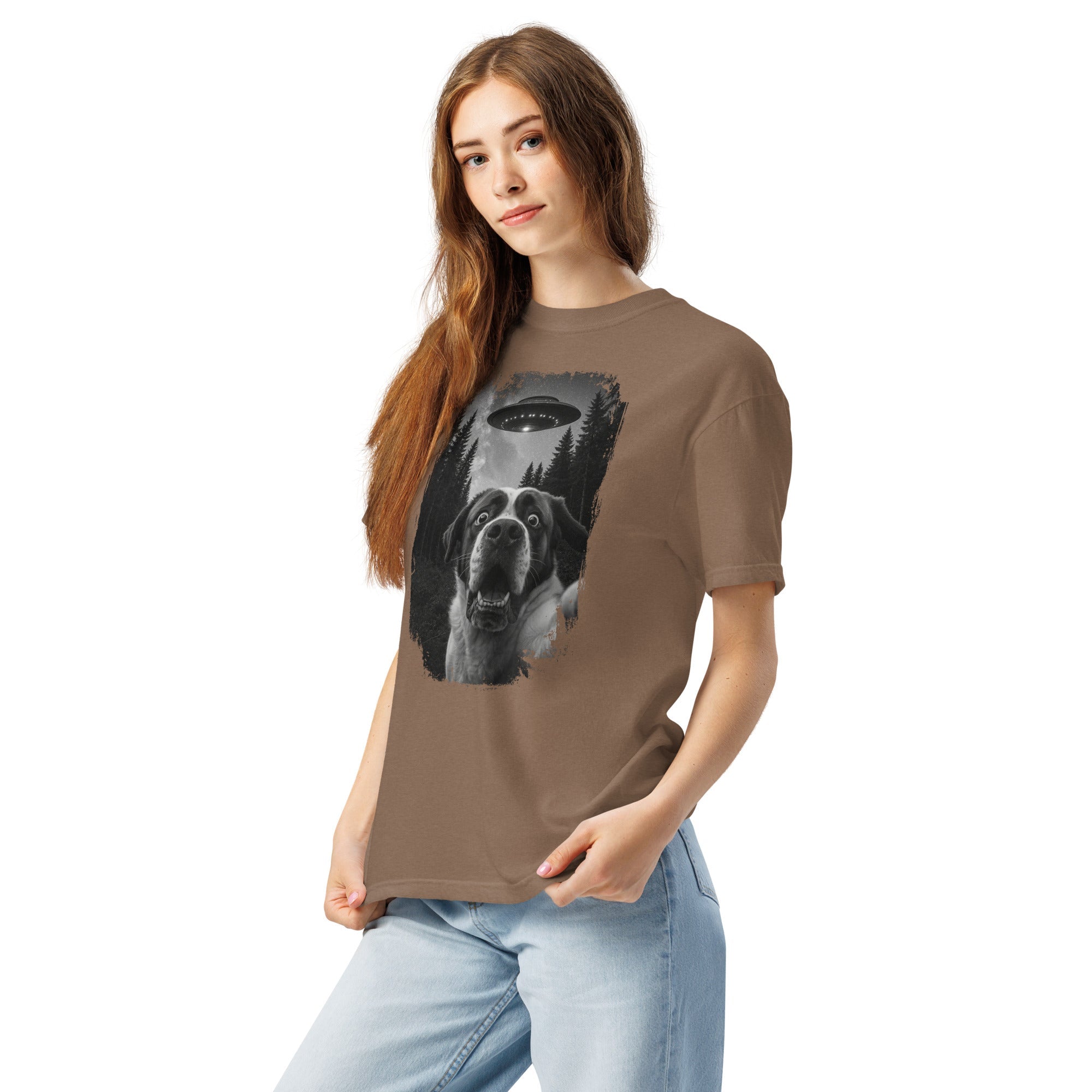 UFO Scaredy Saint T-Shirt - Lucy + Norman