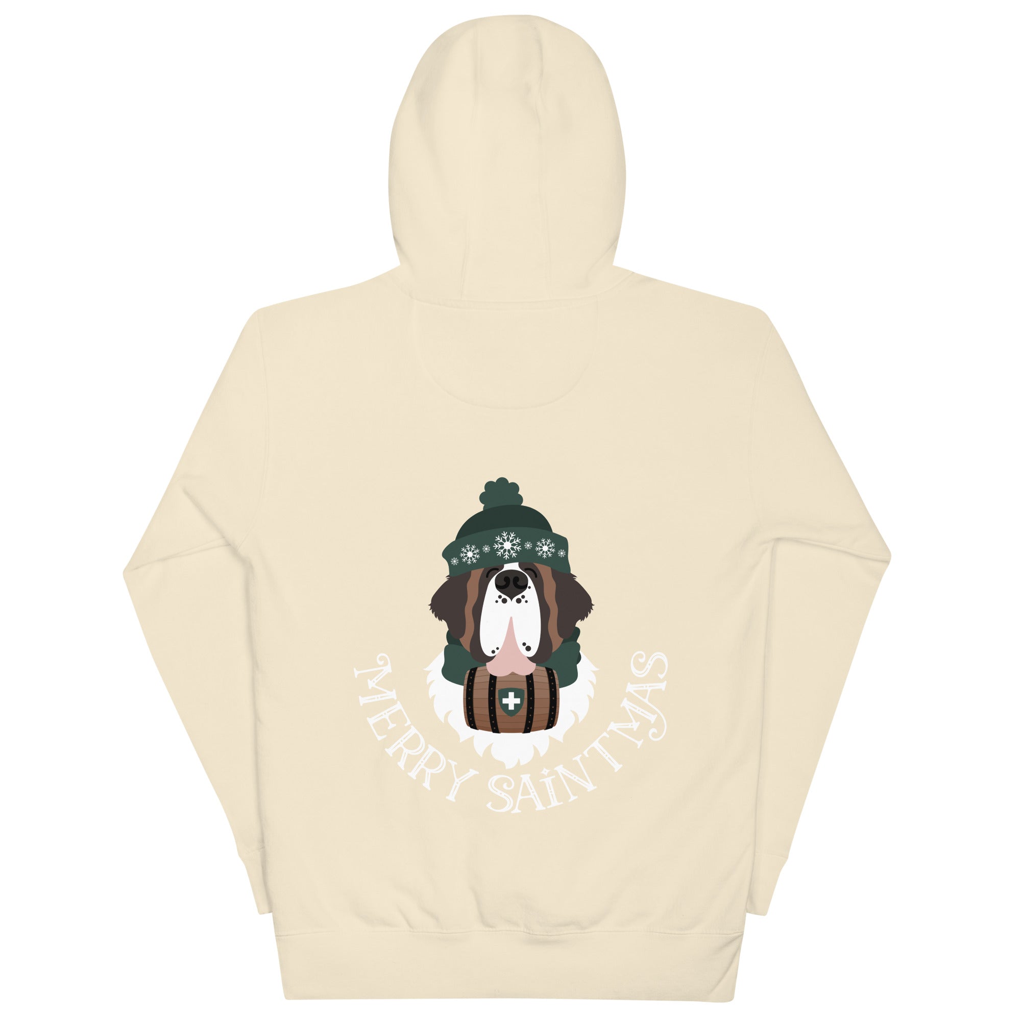 Merry Saintmas Green Back Hoodie - Lucy + Norman