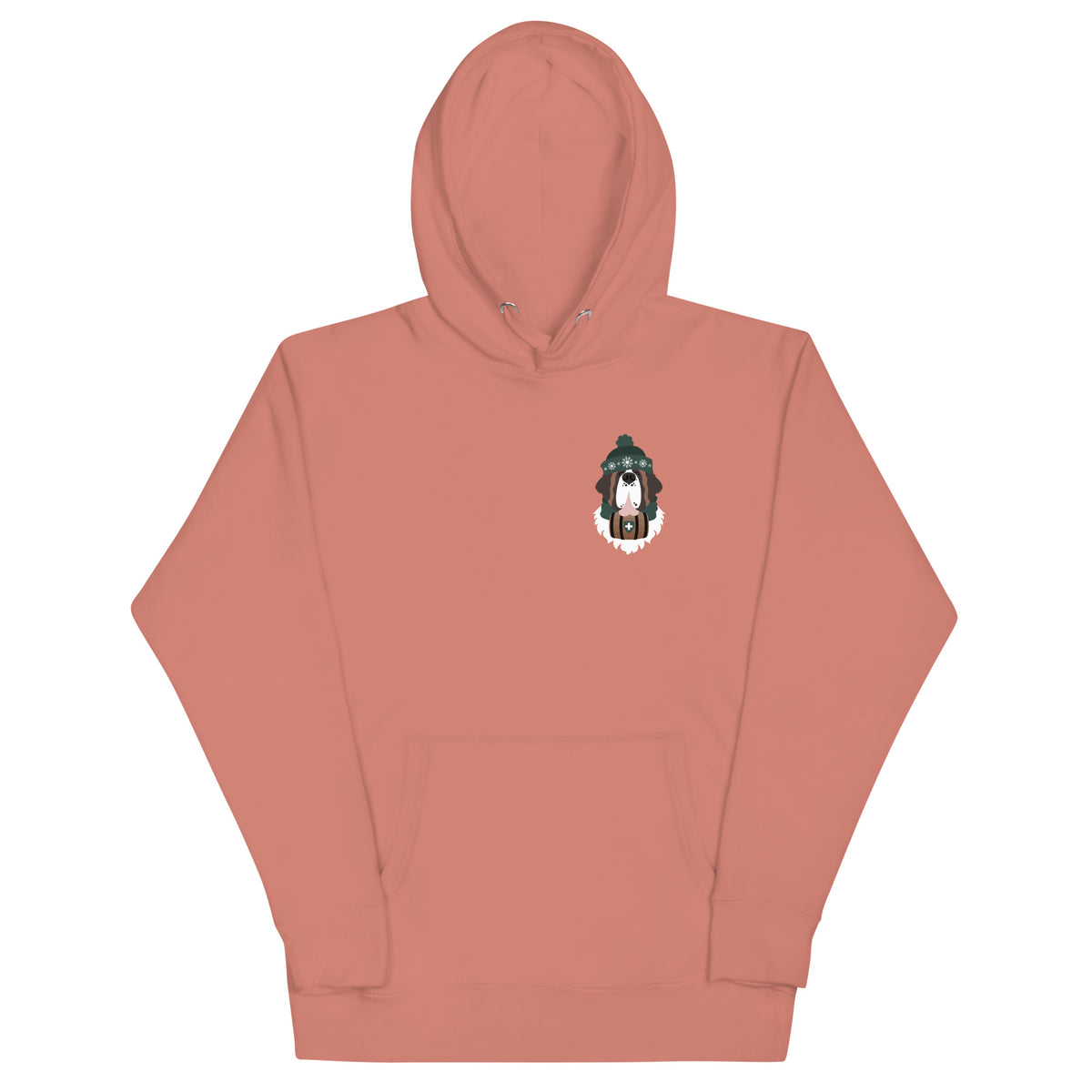 Merry Saintmas Green Back Hoodie - Lucy + Norman