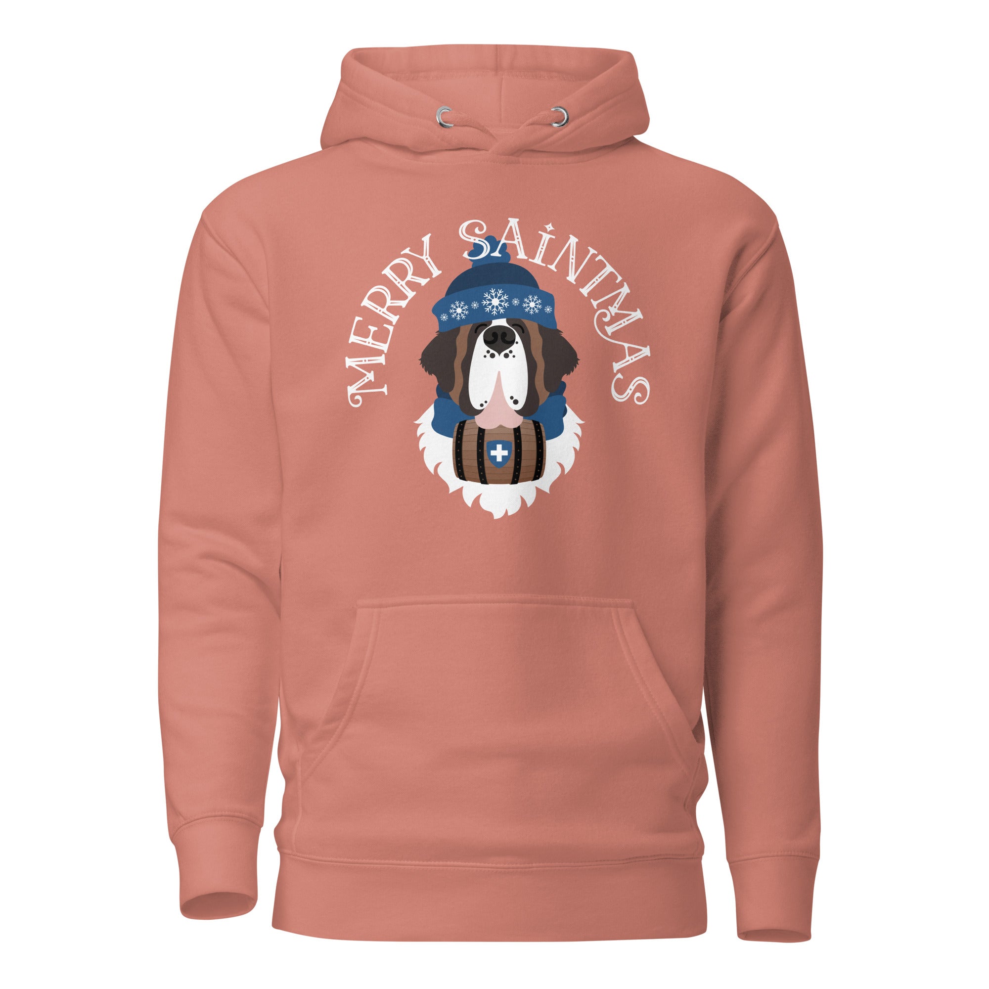 Merry Saintmas Blue Hoodie - Lucy + Norman