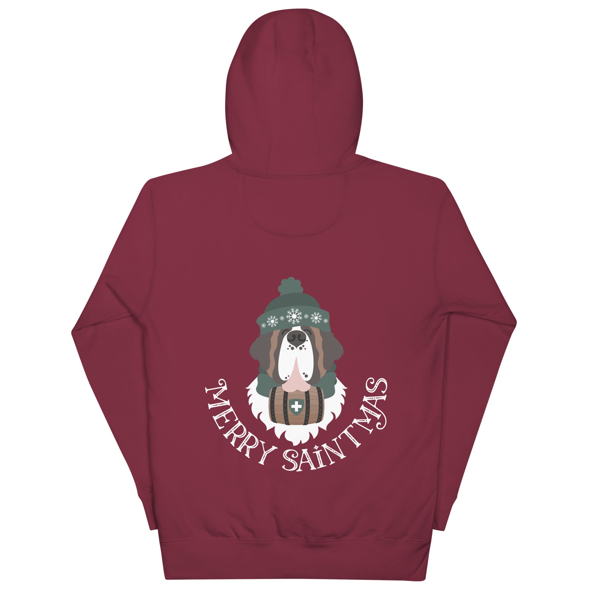 Merry Saintmas Green Back Hoodie - Lucy + Norman