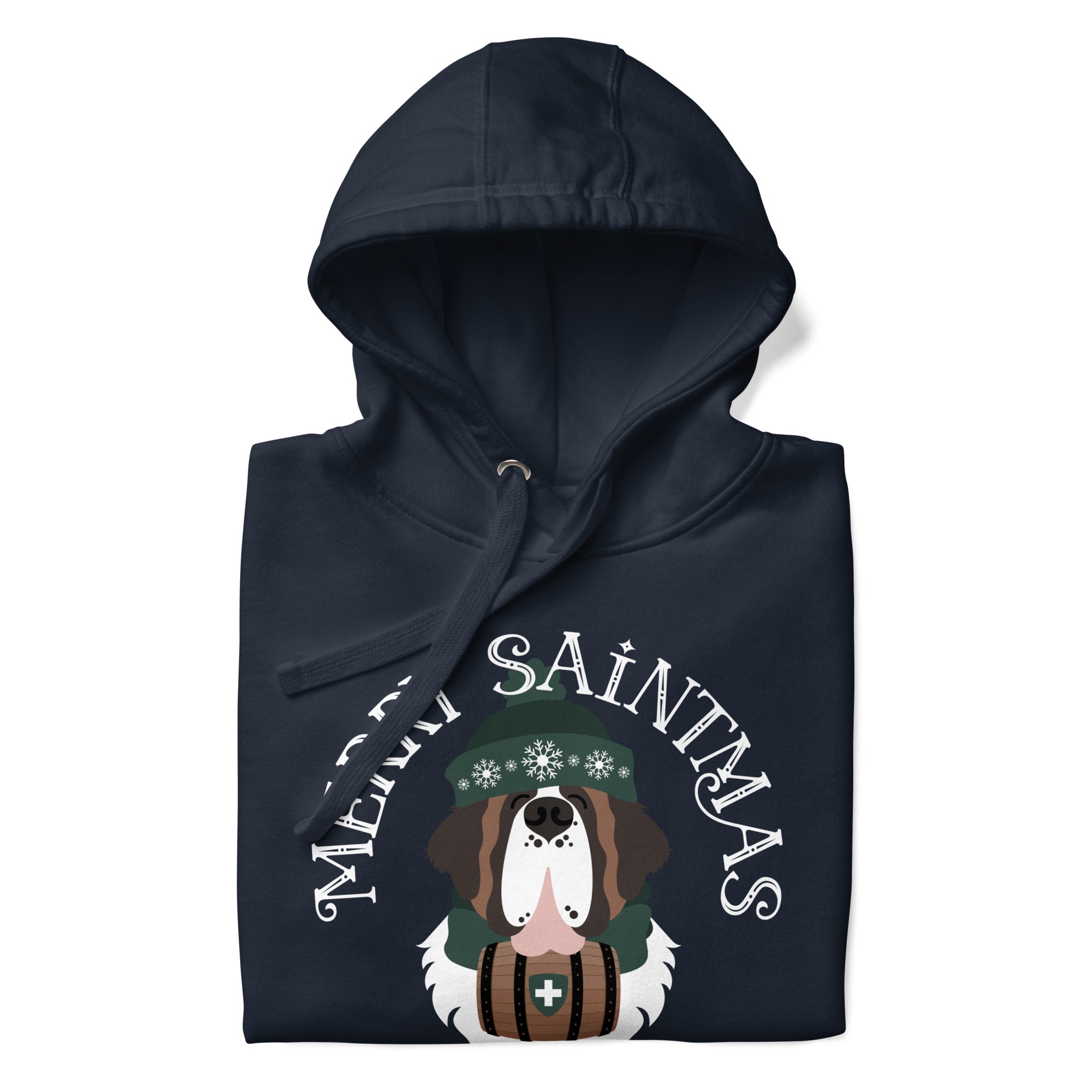 Merry Saintmas Green Hoodie - Lucy + Norman