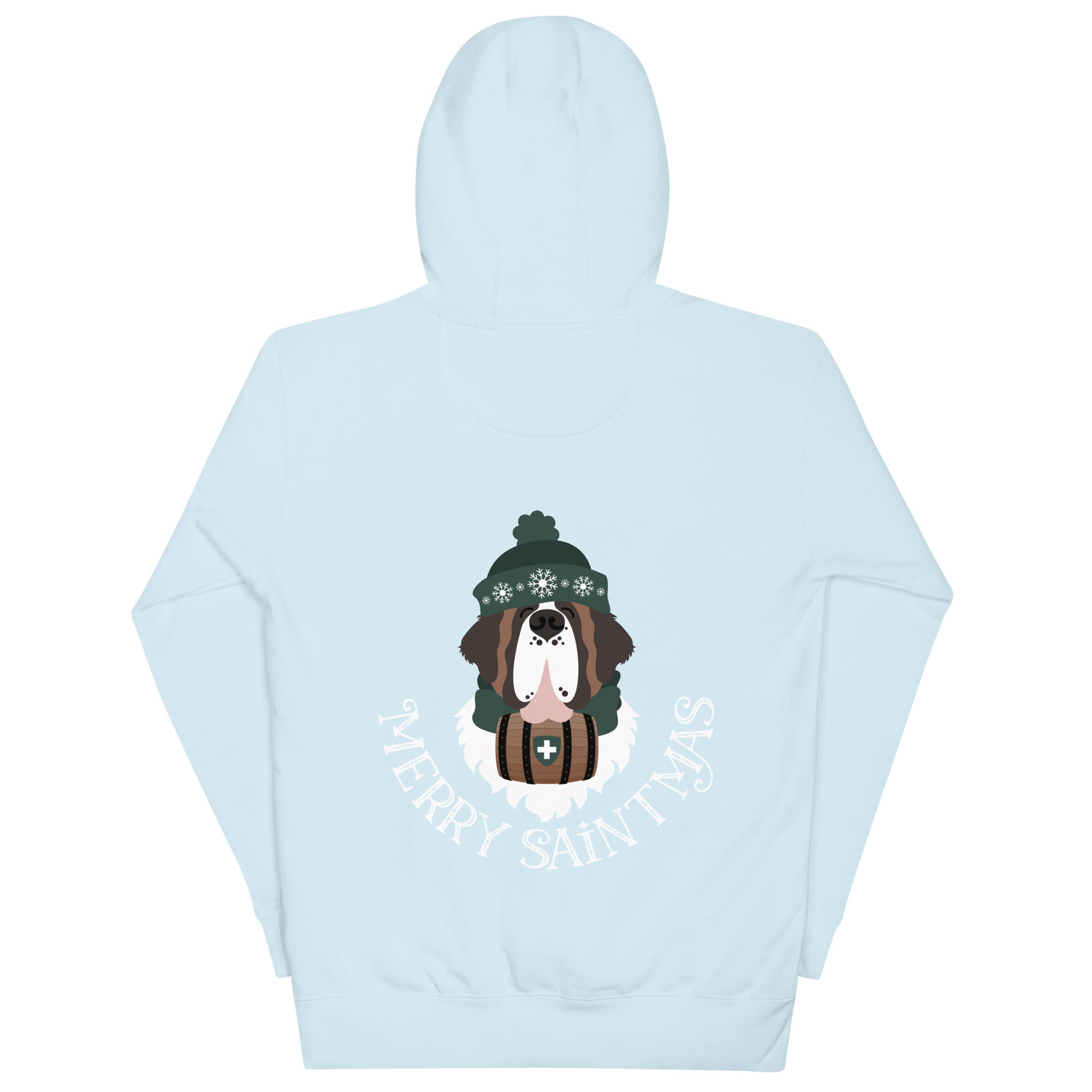 Merry Saintmas Green Back Hoodie - Lucy + Norman