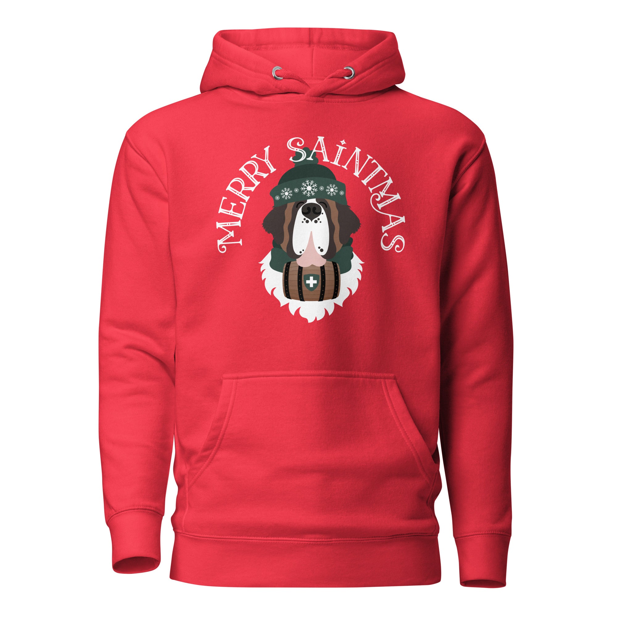 Merry Saintmas Green Hoodie - Lucy + Norman