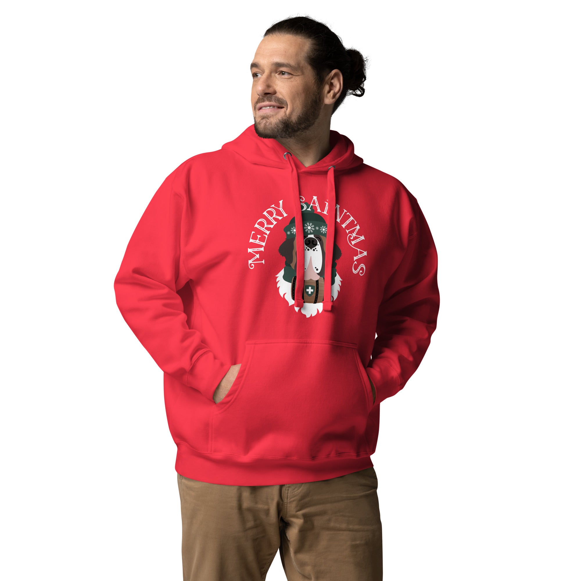 Merry Saintmas Green Hoodie - Lucy + Norman