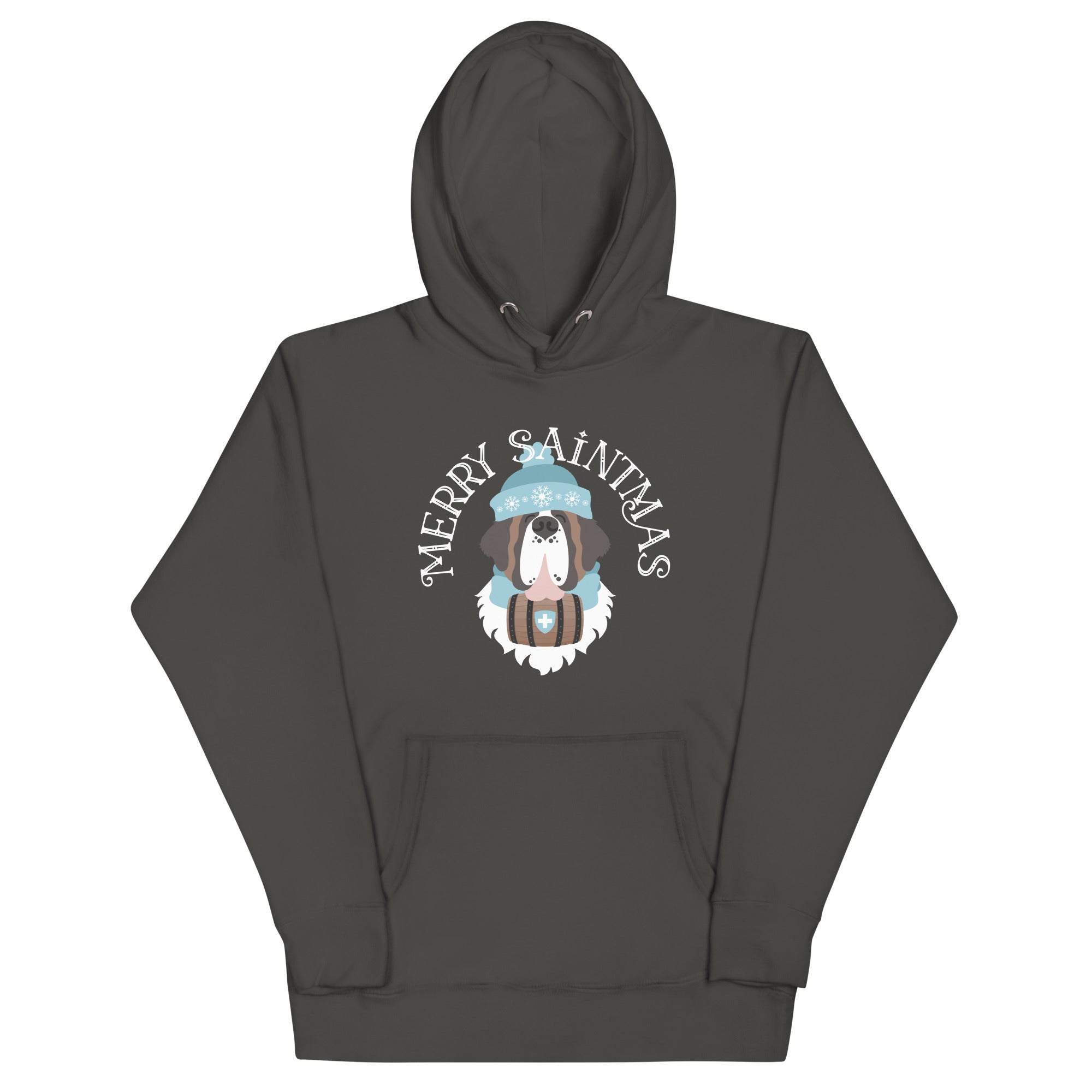 Merry Saintmas Blue Hoodie - Lucy + Norman